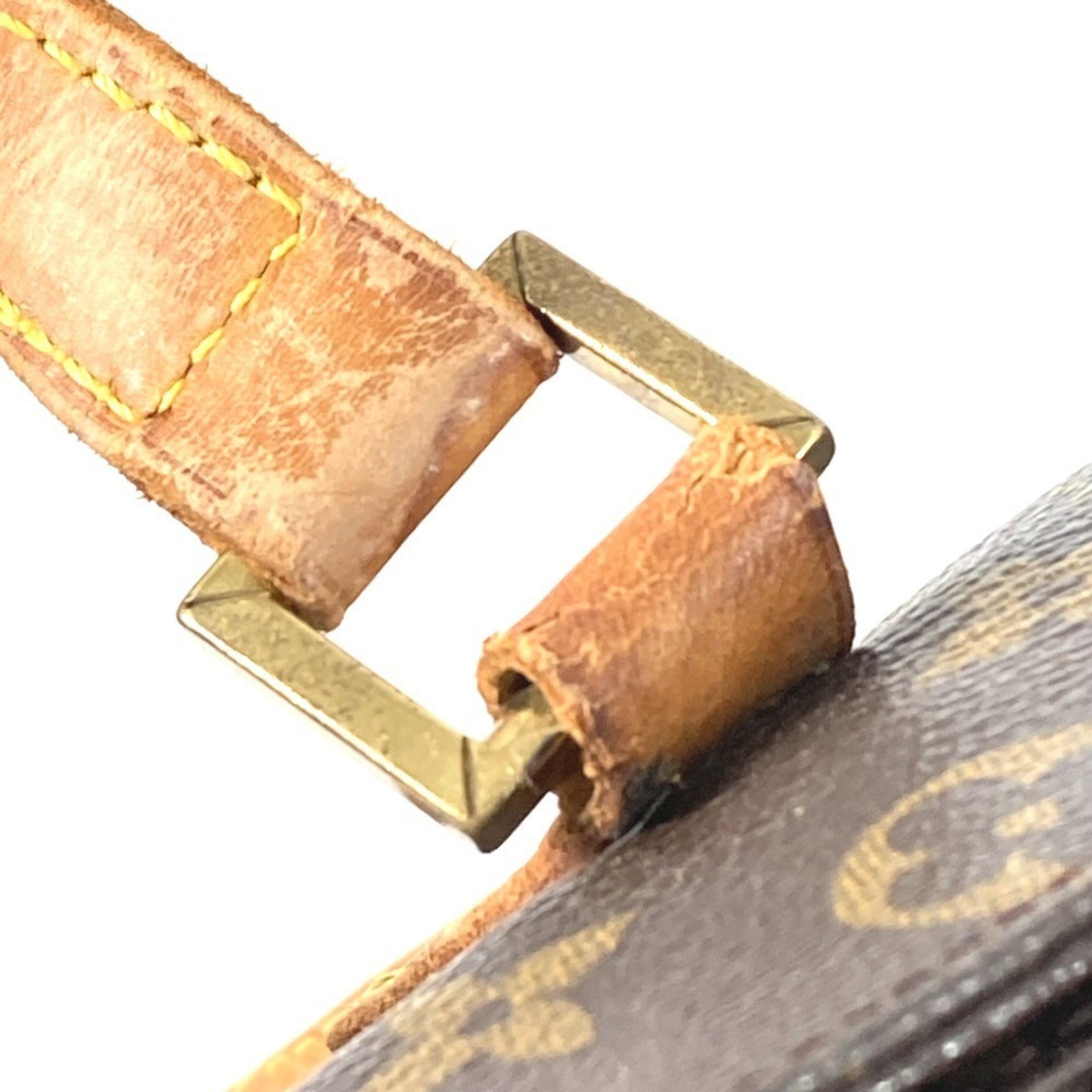 Louis Vuitton Brown Monogram Monogram Canvas Shoulder Bag Tote Bag (Pre-Owned)