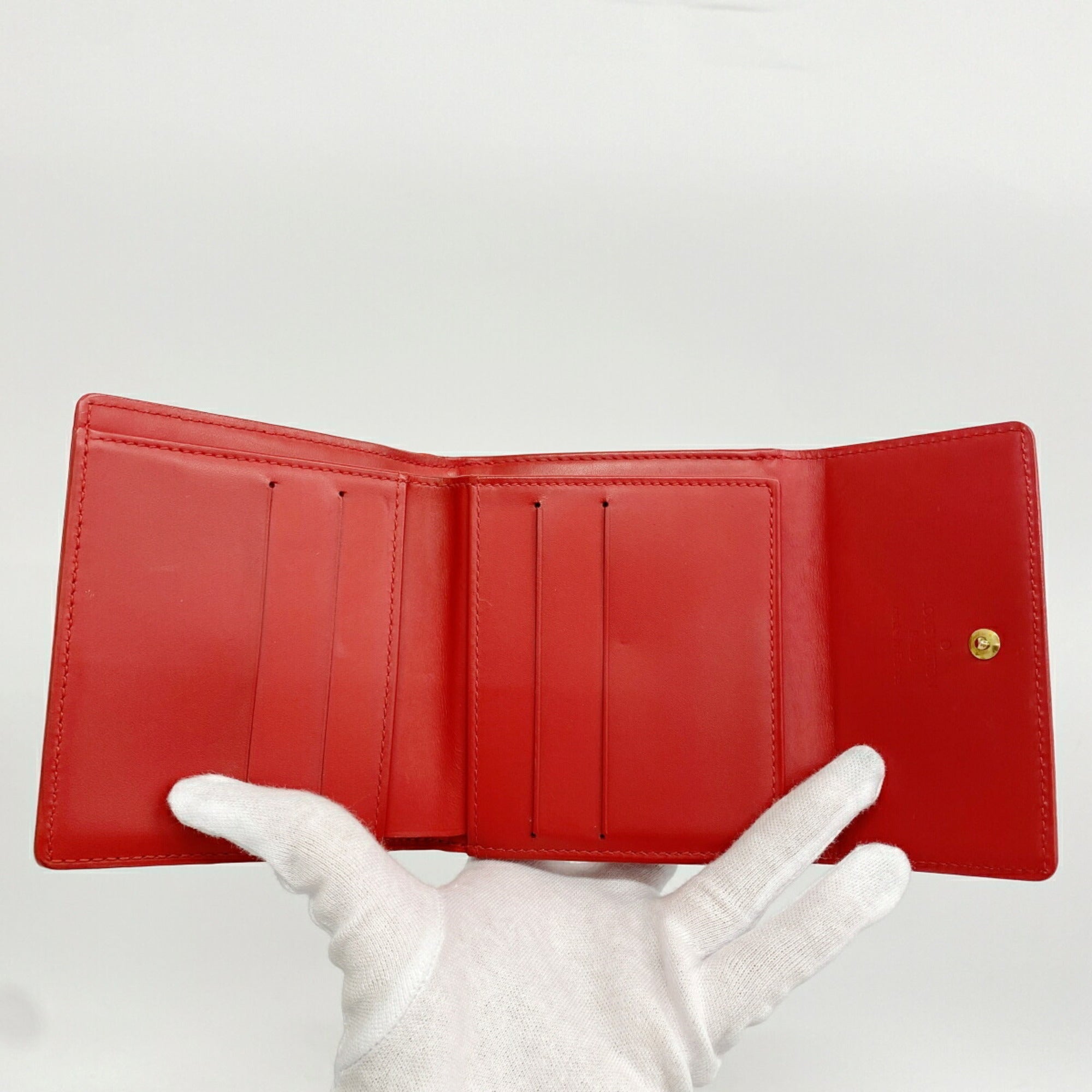 Louis Vuitton Rouge Wallet (Tri-Fold) (Pre-Owned)