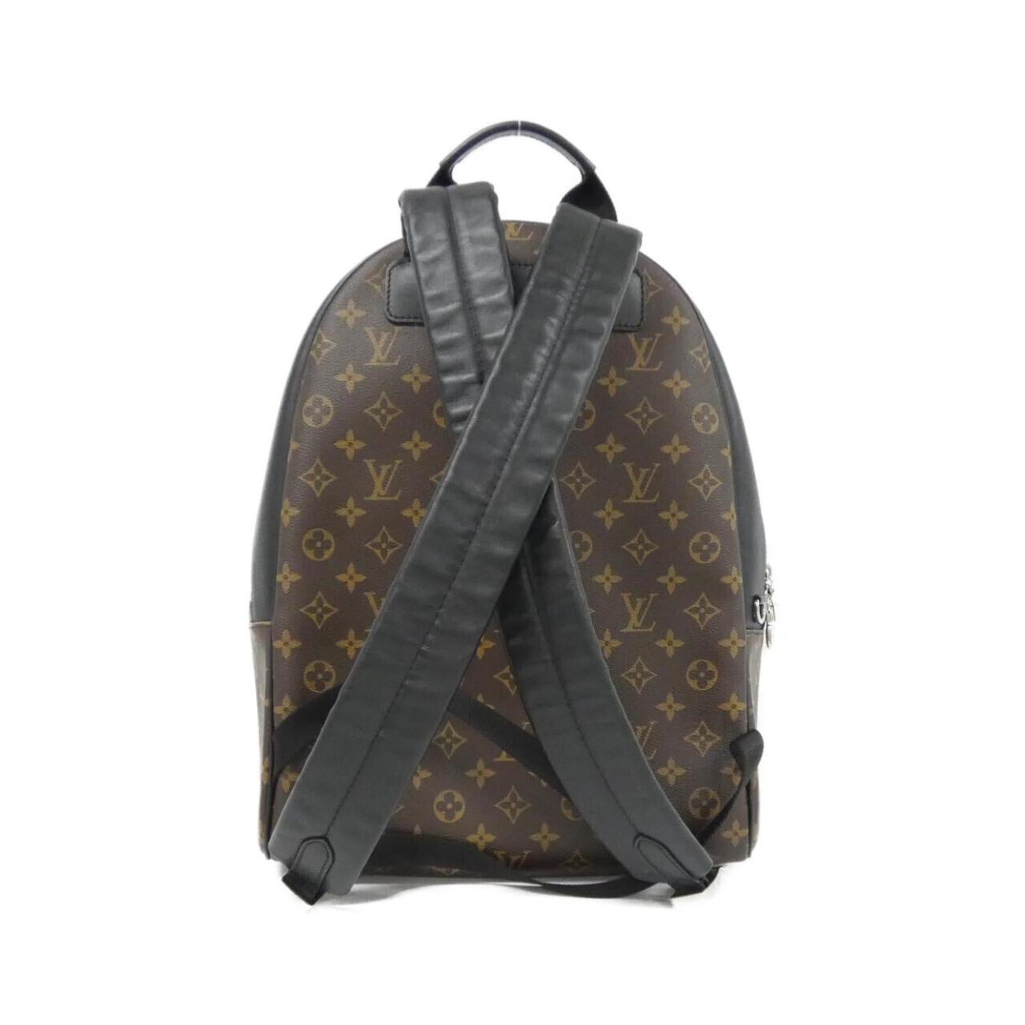Louis Vuitton Monogram Macassar Marron Coated Canvas Backpack (Pre-Owned)