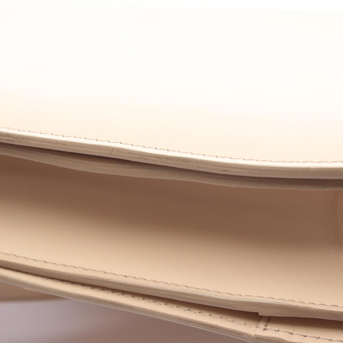 Celine Beige Leather Shoulder Bag (Pre-Owned)
