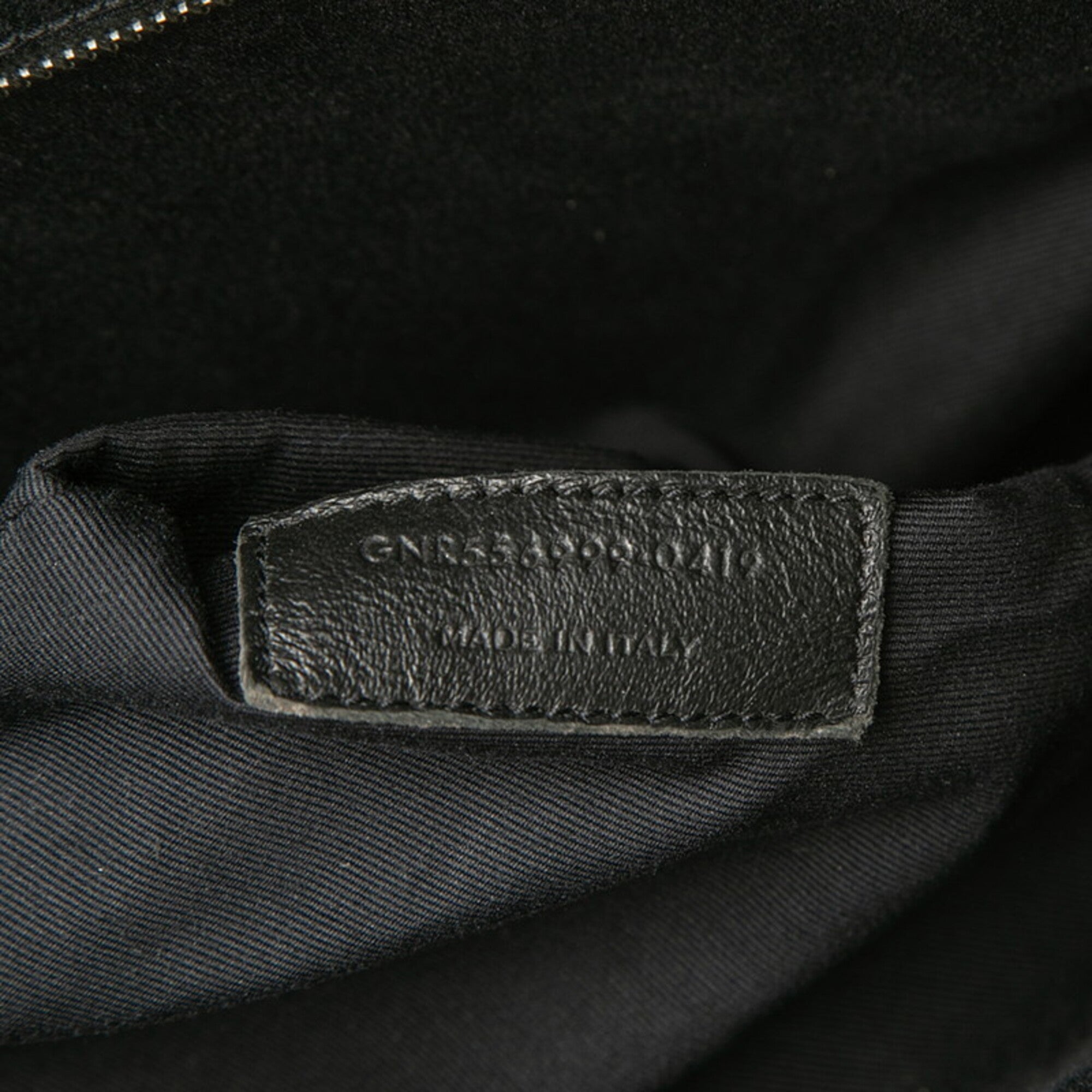Saint Laurent Black Leather Handbag Shoulder Bag (Pre-Owned)