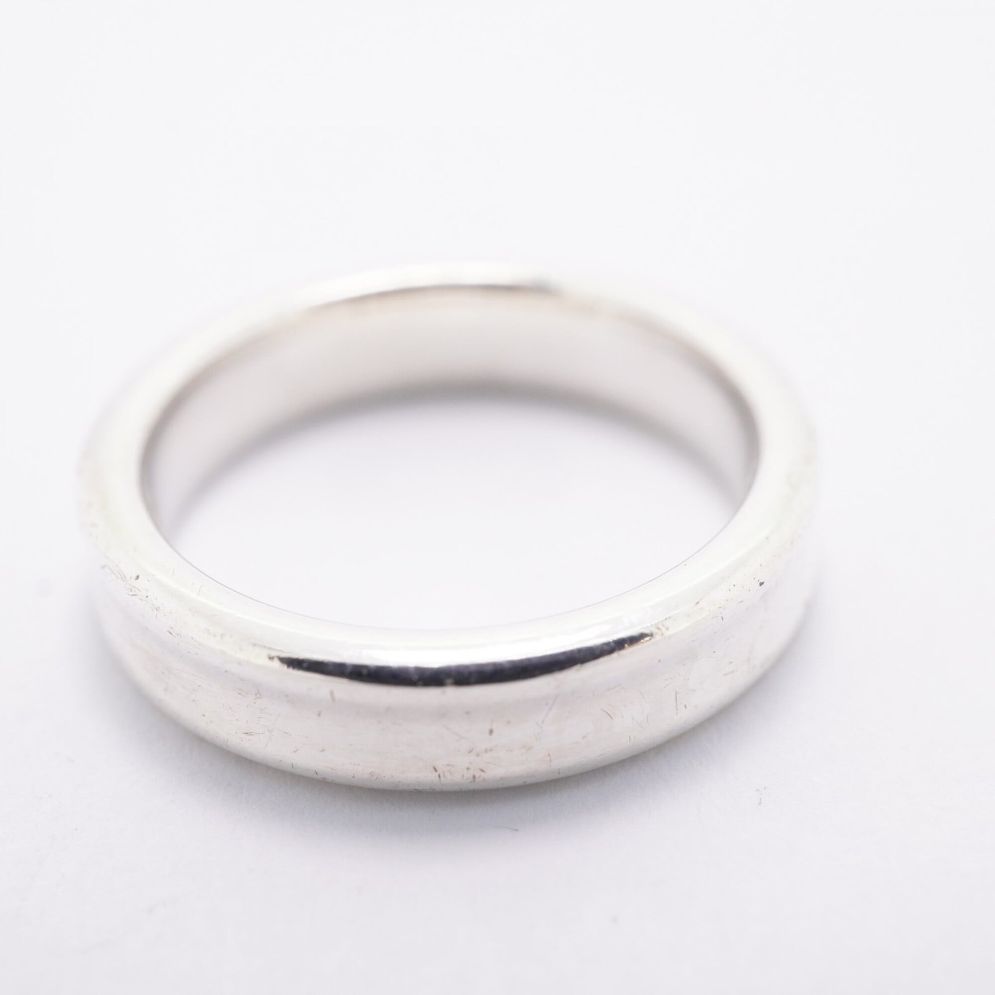 Tiffany Silver 925 Band Ring (Pre-Owned)