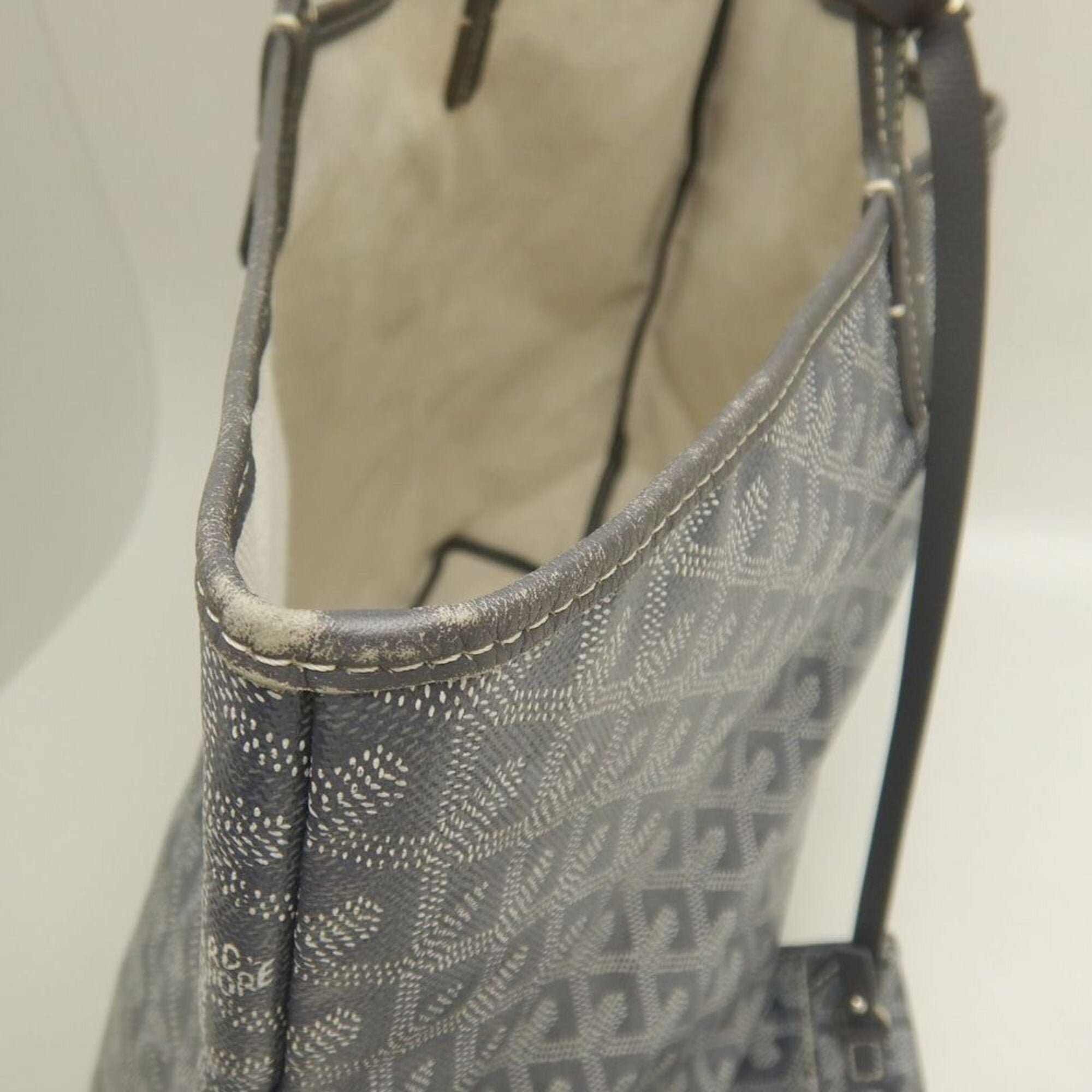 Goyard Gray Coated Canvas Tote Bag (Pre-Owned)