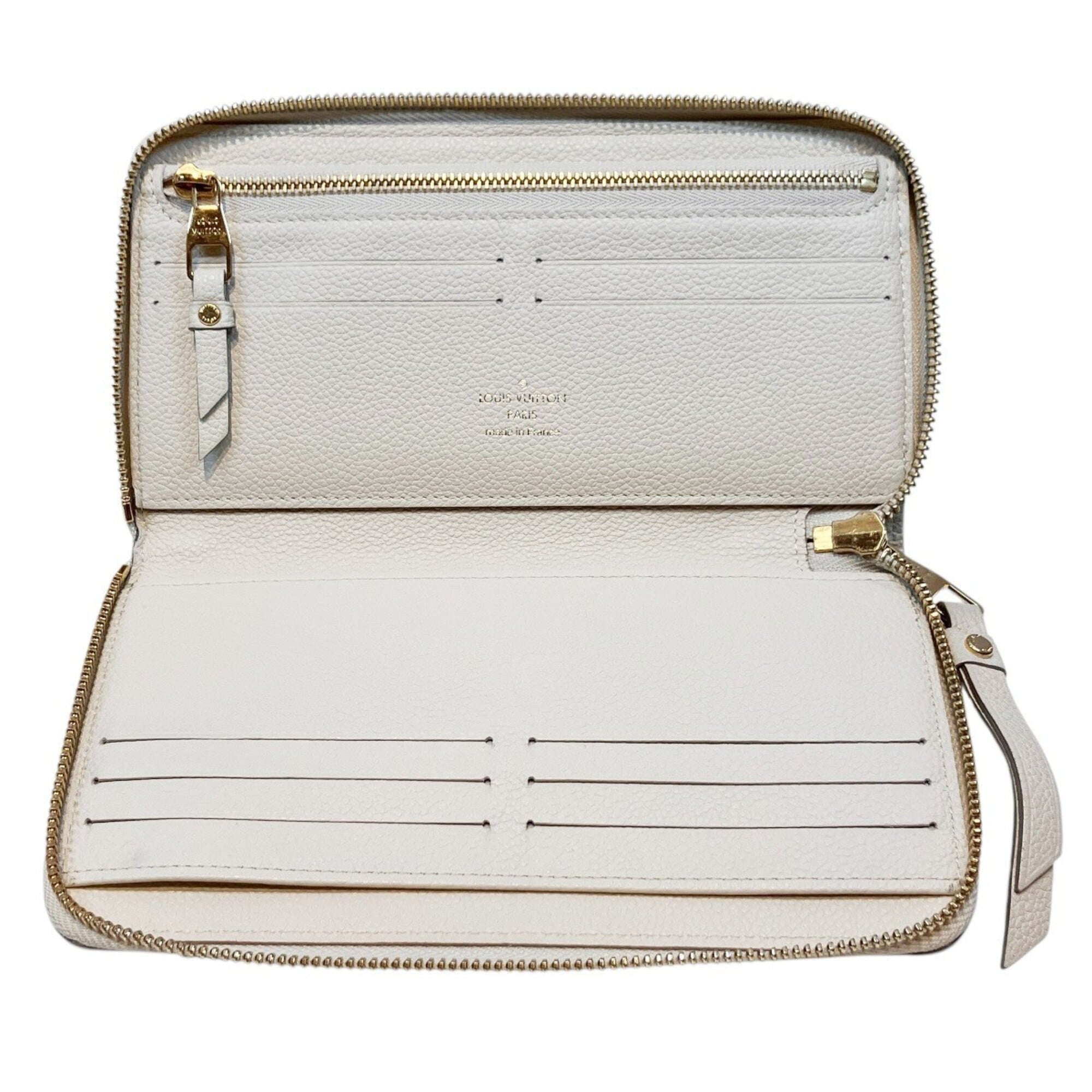 Louis Vuitton White Pvc Wallet (Bi-Fold) (Pre-Owned)