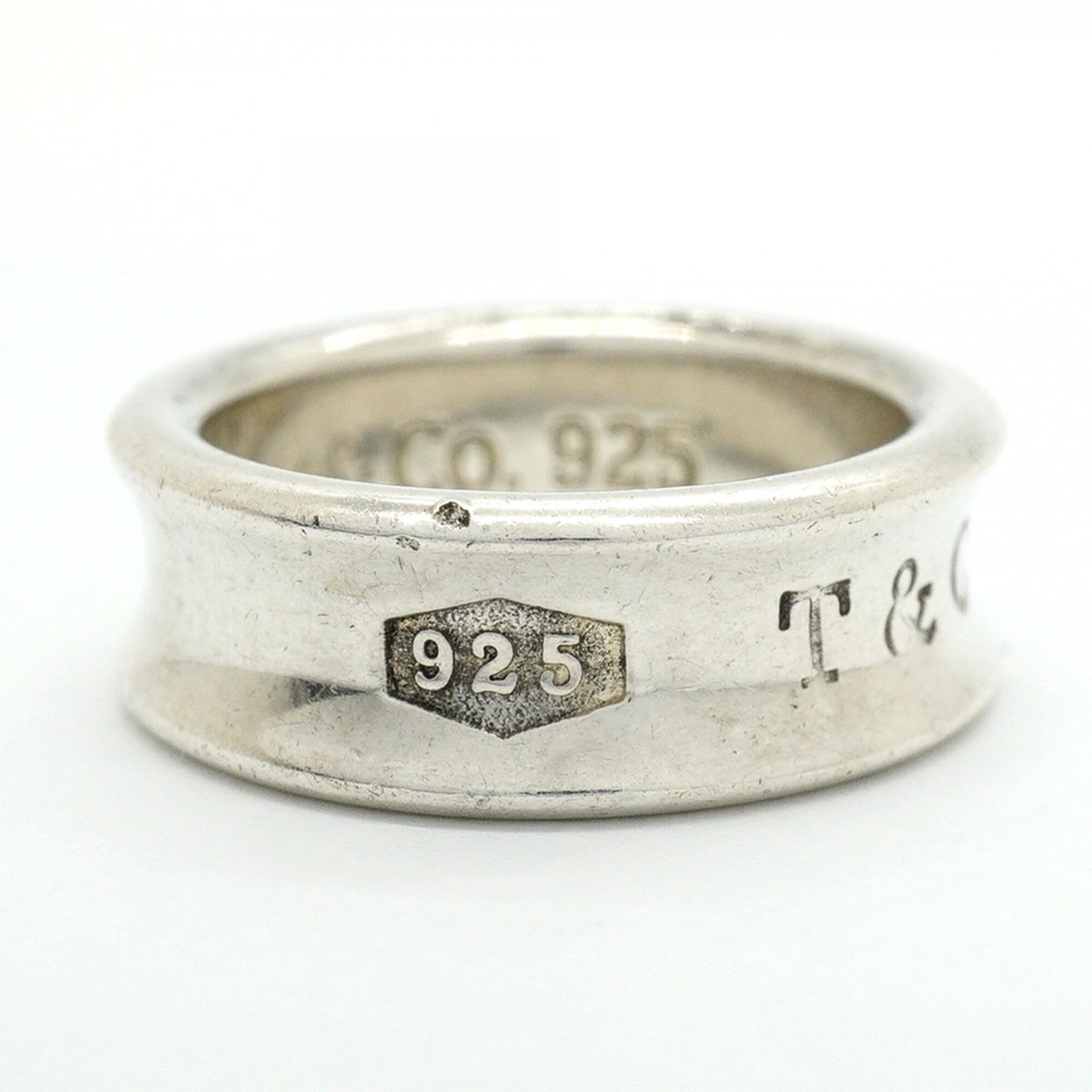 Tiffany Silver 925 Band Ring (Pre-Owned)