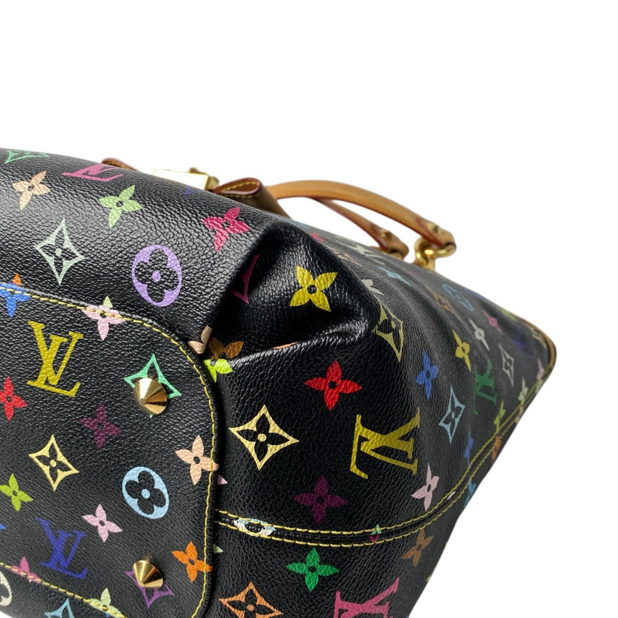 Louis Vuitton Multi-Color Pvc Leather Tote Bag (Pre-Owned)