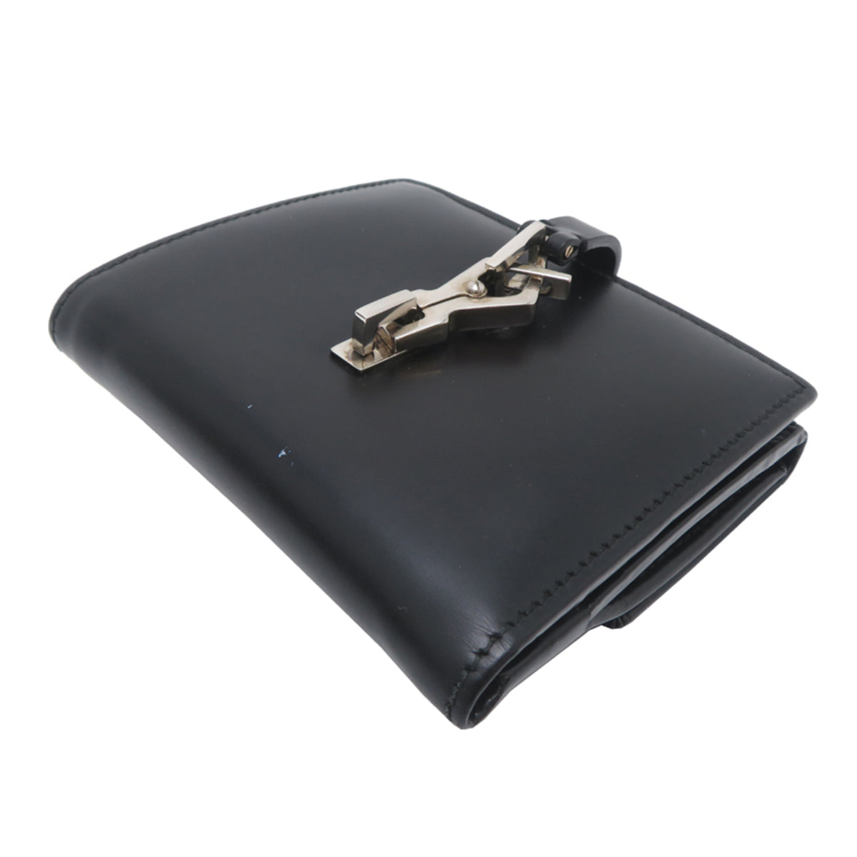 Gucci Black Leather Wallet (Bi-Fold) (Pre-Owned)