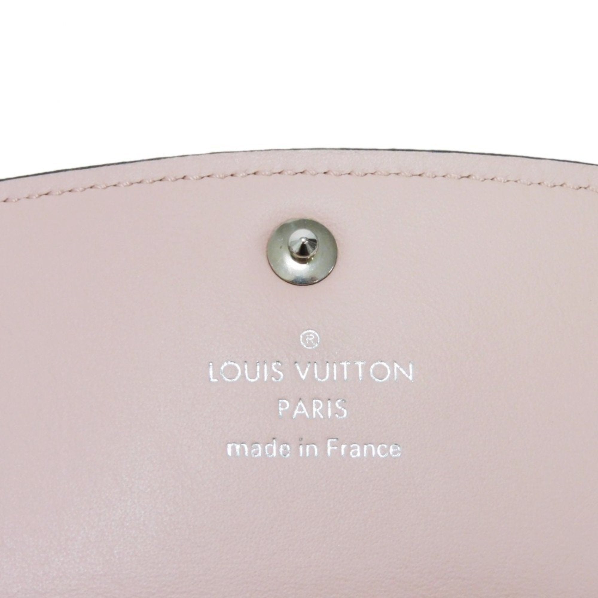 Louis Vuitton Magnolia Pink Mahina Leather Long Wallet (Bi-Fold) (Pre-Owned)