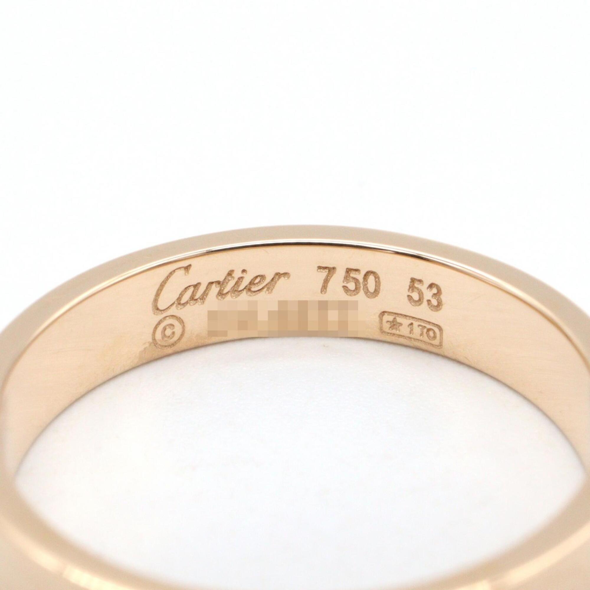 Cartier Gold Pink Gold (18K) Band Ring (Pre-Owned)