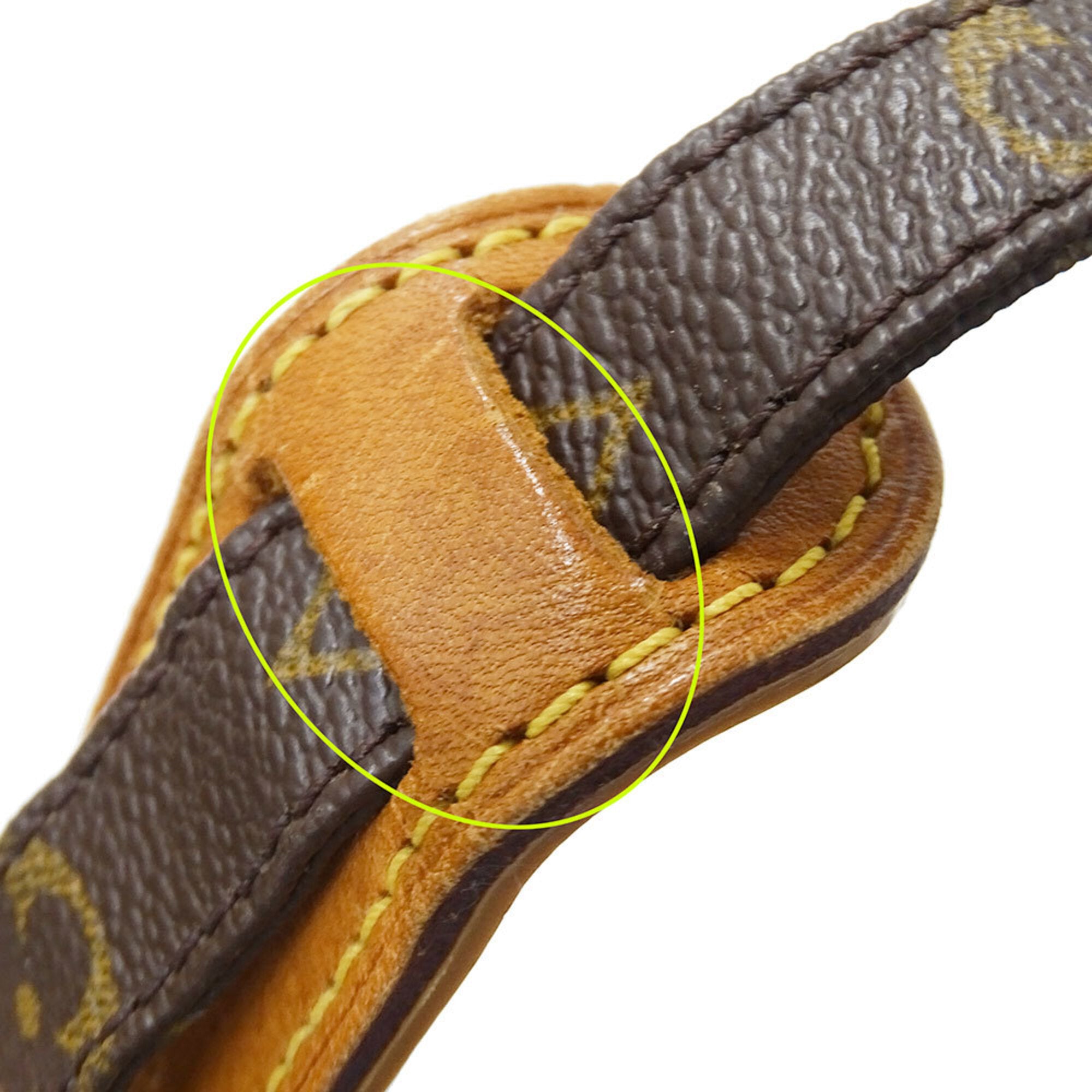 Louis Vuitton Brown Monogram Canvas Shoulder Bag (Pre-Owned)