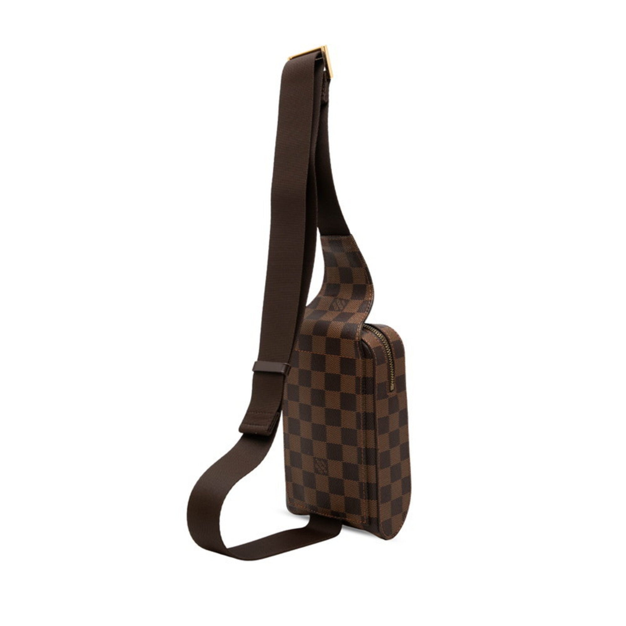 Louis Vuitton Damier Brown Pvc Shoulder Bag Sling Bag (Pre-Owned)