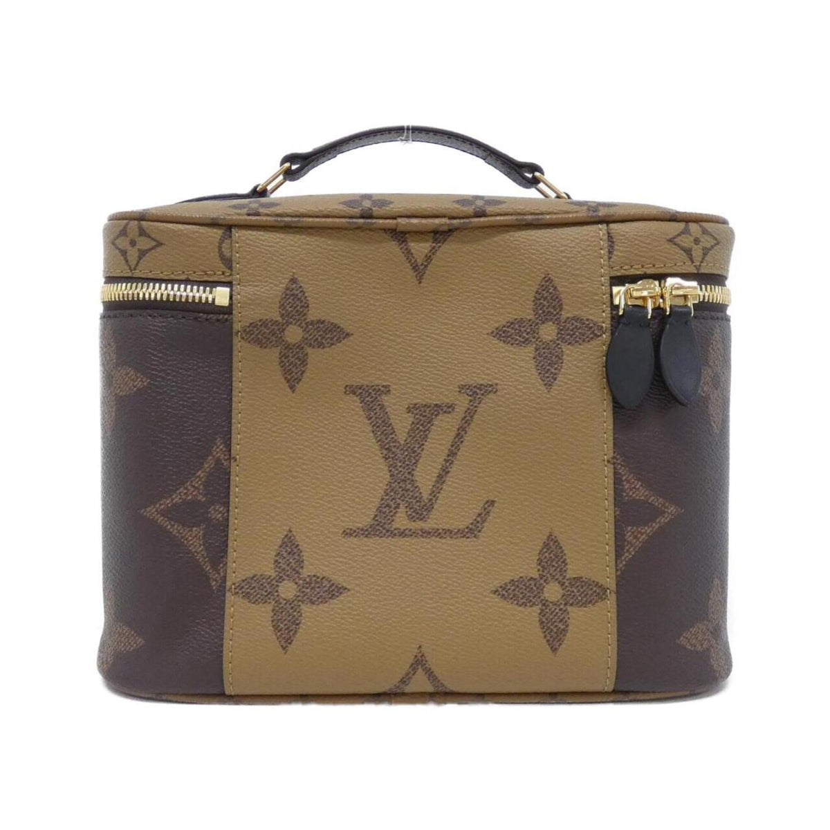 Louis Vuitton Marron Coated Canvas Handbag (Pre-Owned)
