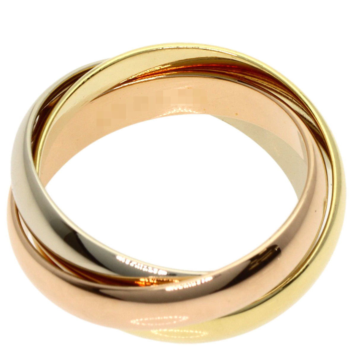 Cartier Trinity Yellow Gold (18K) Pink Gold (18K) White Gold (18K) Band Ring (Pre-Owned)