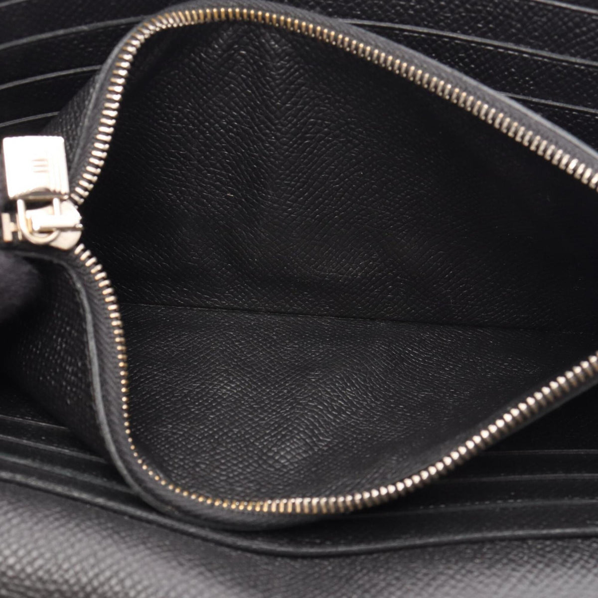 Hermes Black Epsom Leather Wallet (Bi-Fold) (Pre-Owned)