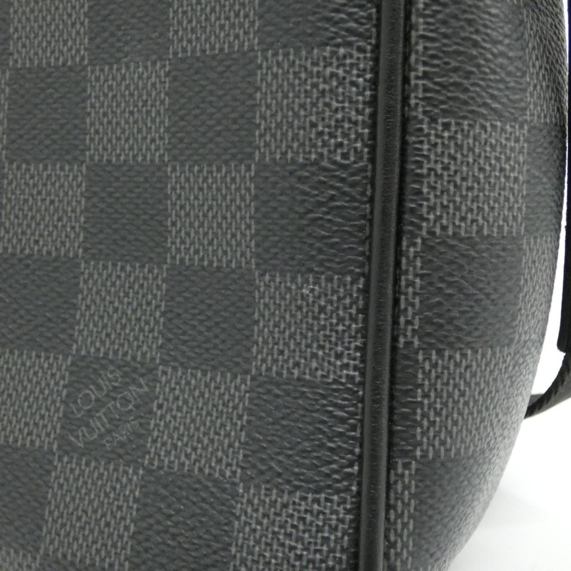 Louis Vuitton Graphite Coated Canvas Shoulder Bag (Pre-Owned)
