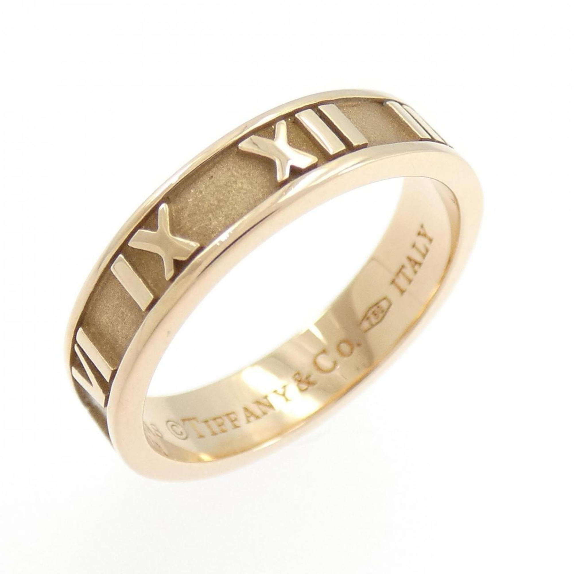 Tiffany Atlas Pink Gold (18K) Band Ring (Pre-Owned)