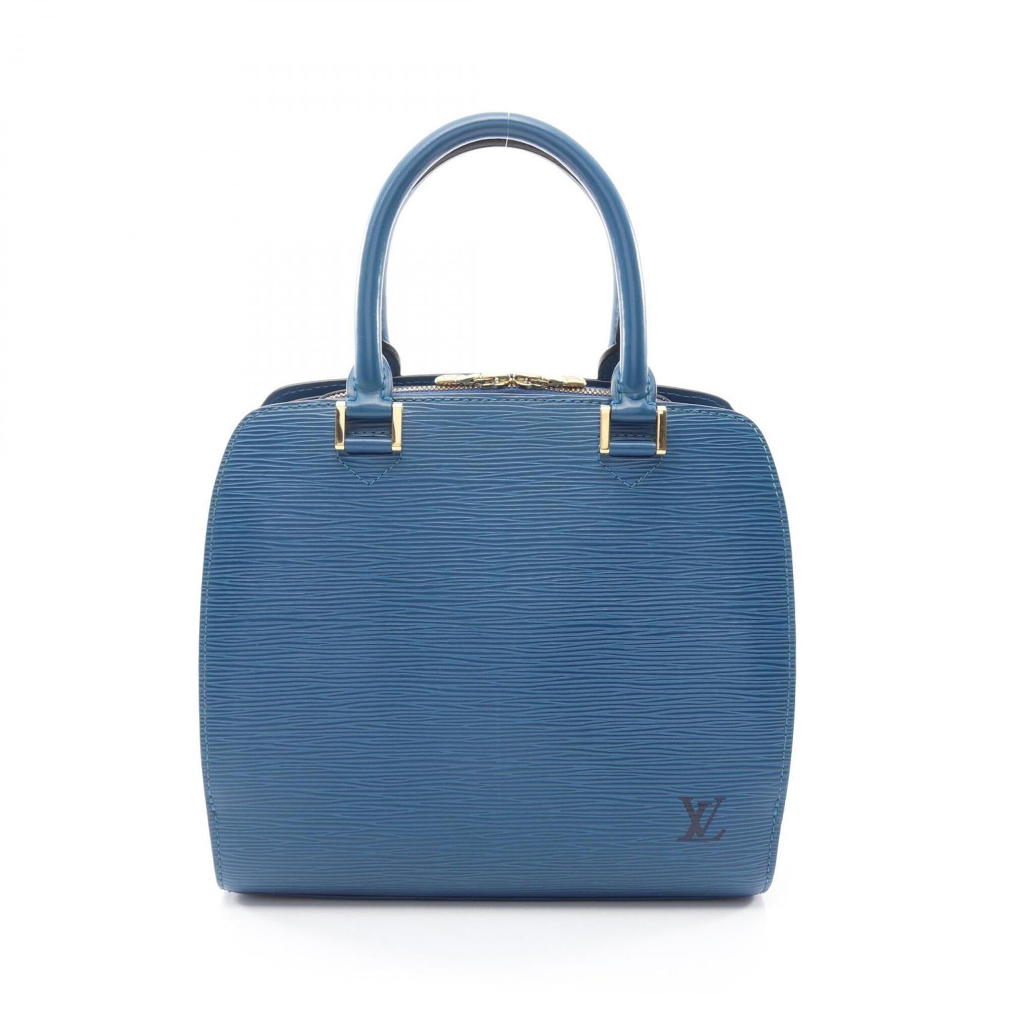 Louis Vuitton Blue Epi Leather Handbag (Pre-Owned)