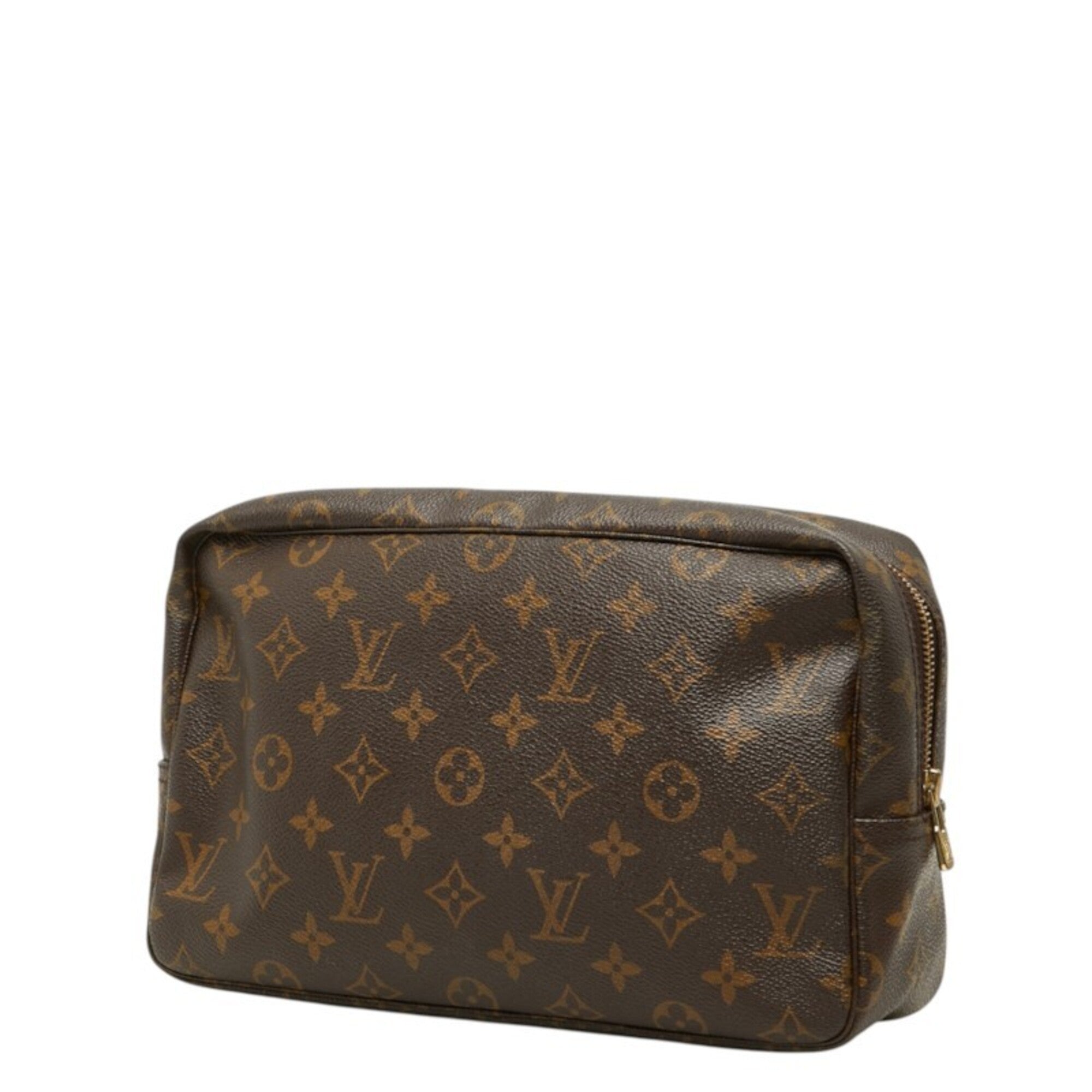Louis Vuitton Brown Monogram Monogram Clutch Bag Pouch (Pre-Owned)