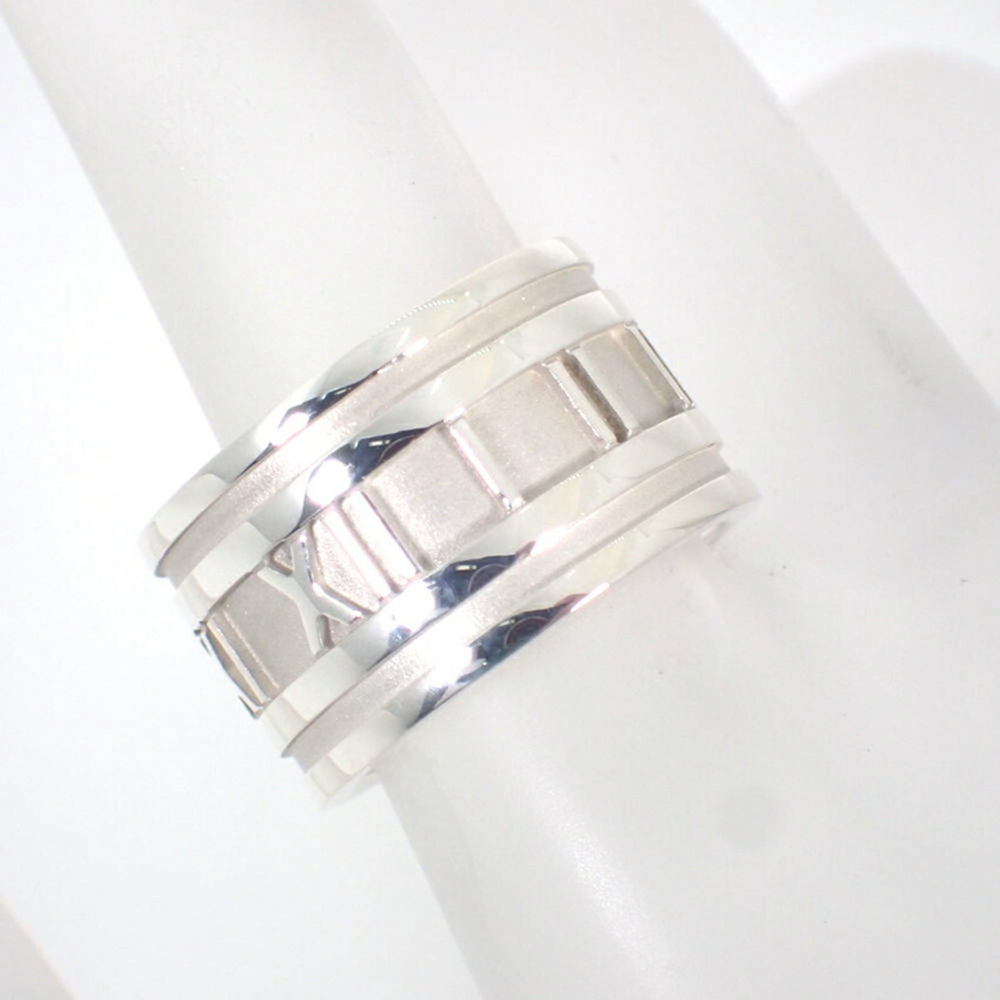 Tiffany Sterling Silver 925 Band Ring (Pre-Owned)