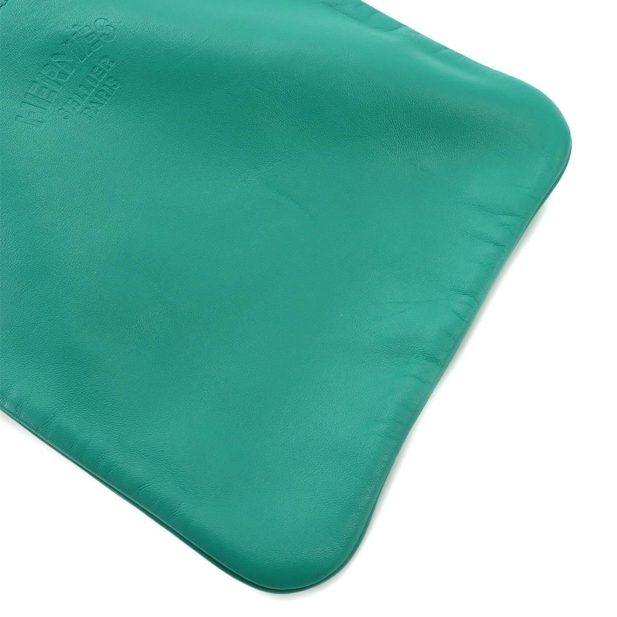 Hermes Green Vert Swift Leather Handbag Shoulder Bag (Pre-Owned)