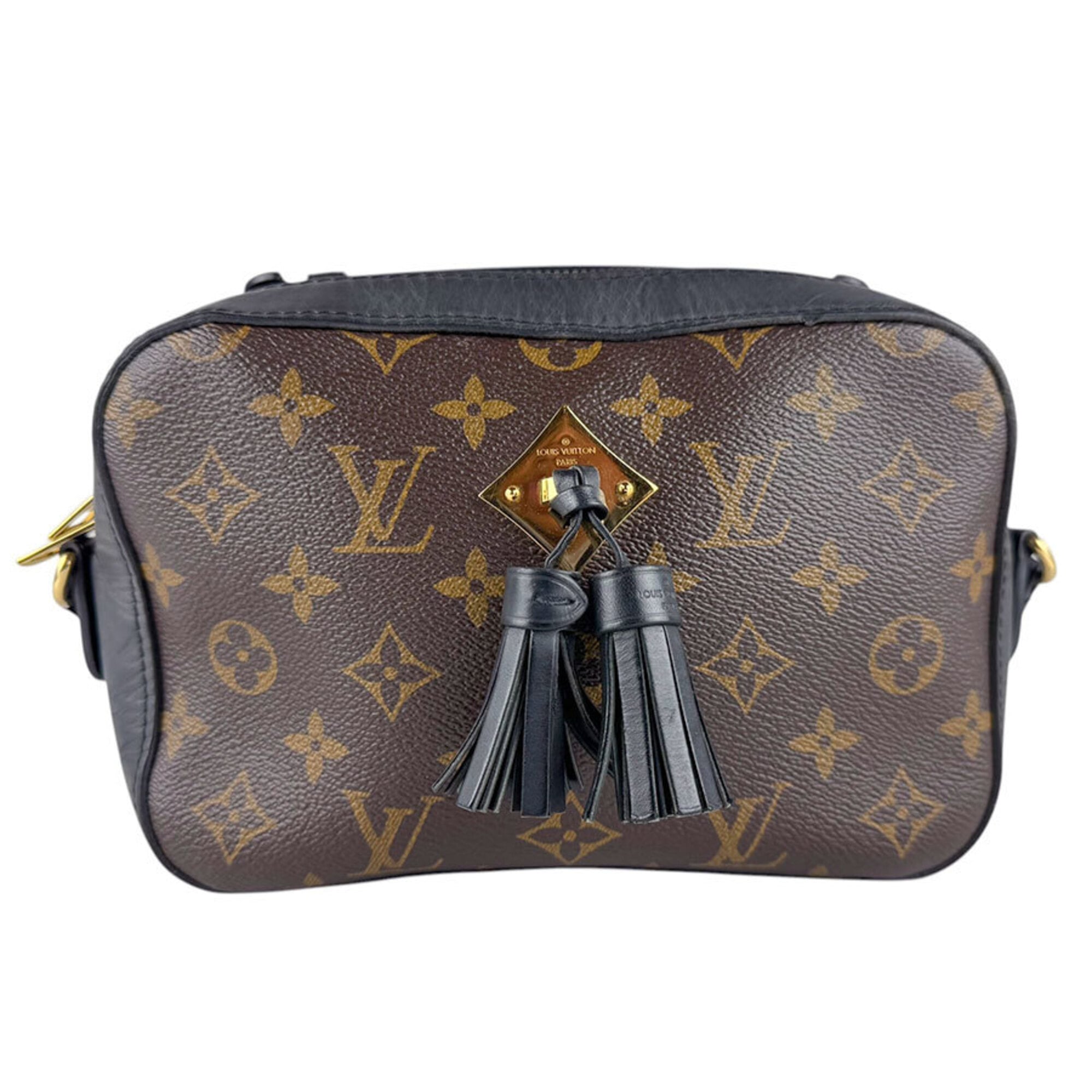 Louis Vuitton Black Brown Monogram Monogram Shoulder Bag (Pre-Owned)