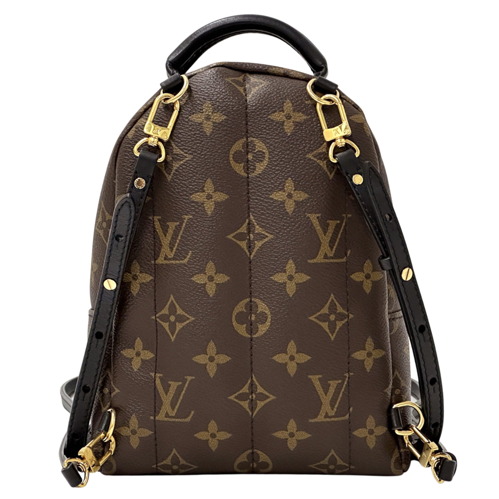 Louis Vuitton Monogram Black Brown Monogram Backpack (Pre-Owned)