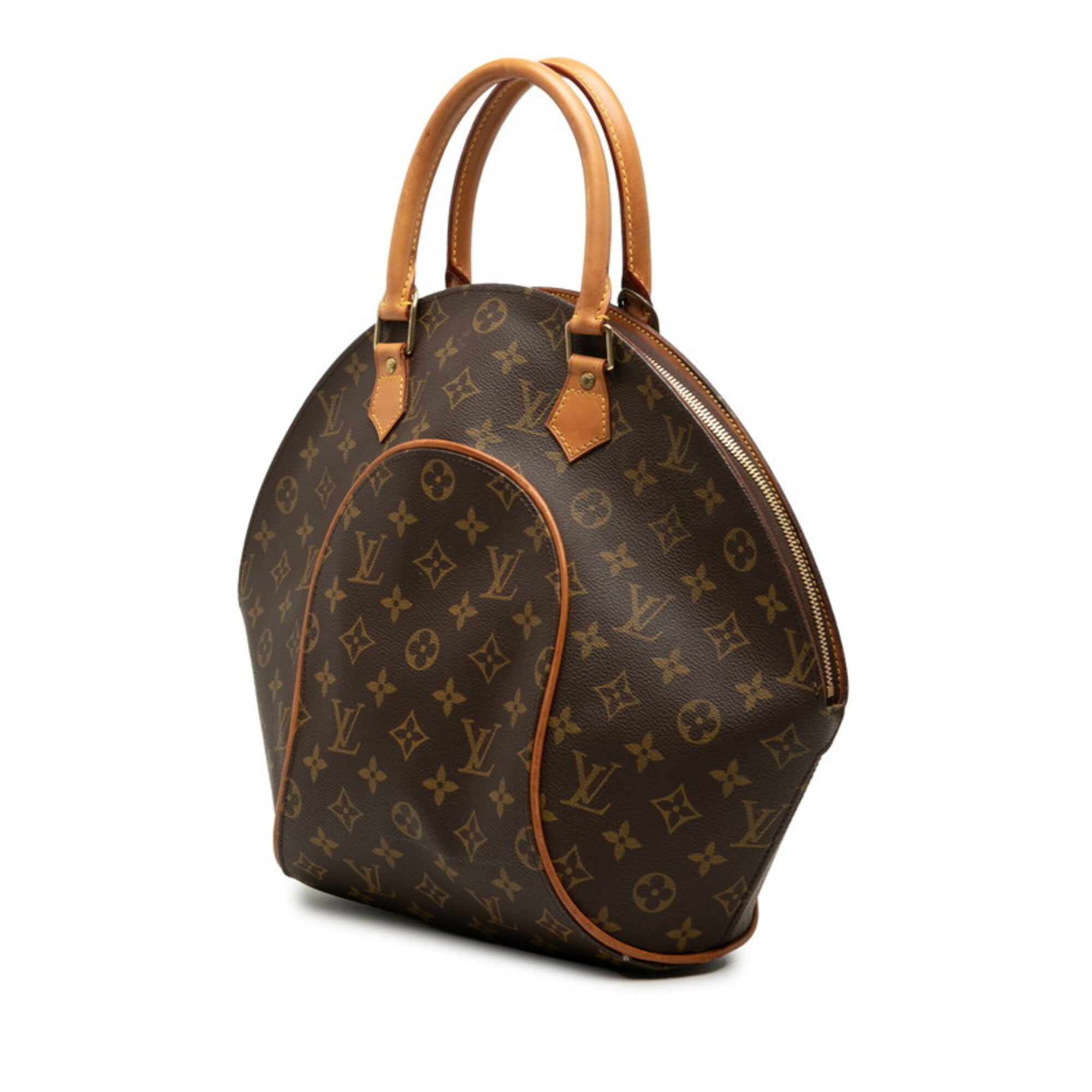 Louis Vuitton Monogram Brown Pvc Leather Handbag (Pre-Owned)