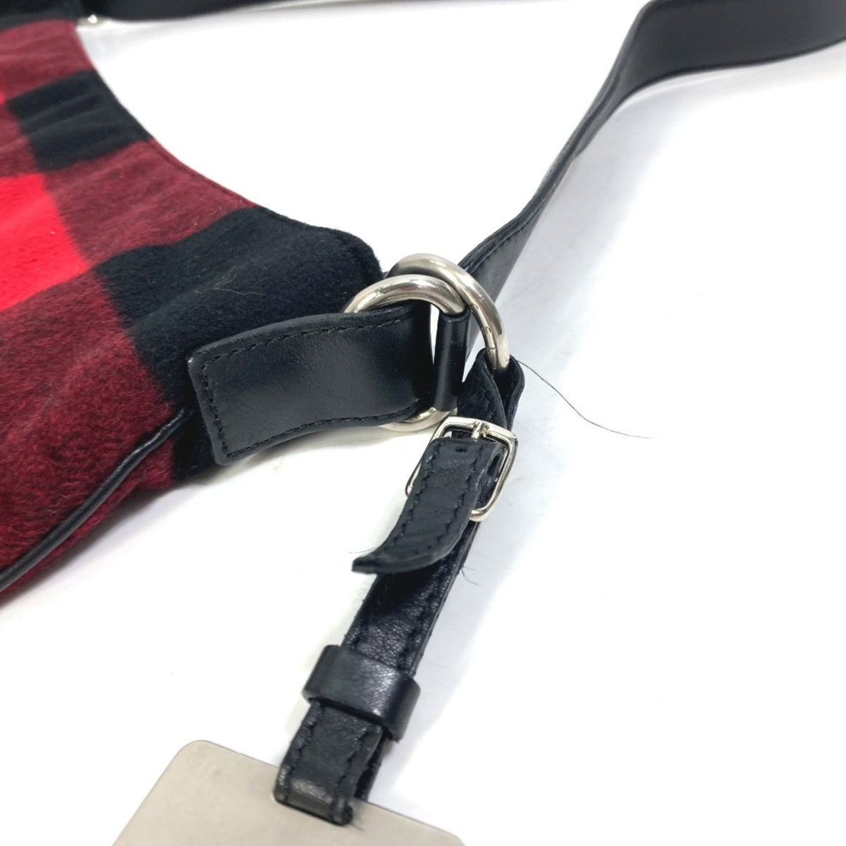 Celine Red Cotton Shoulder Bag (Pre-Owned)