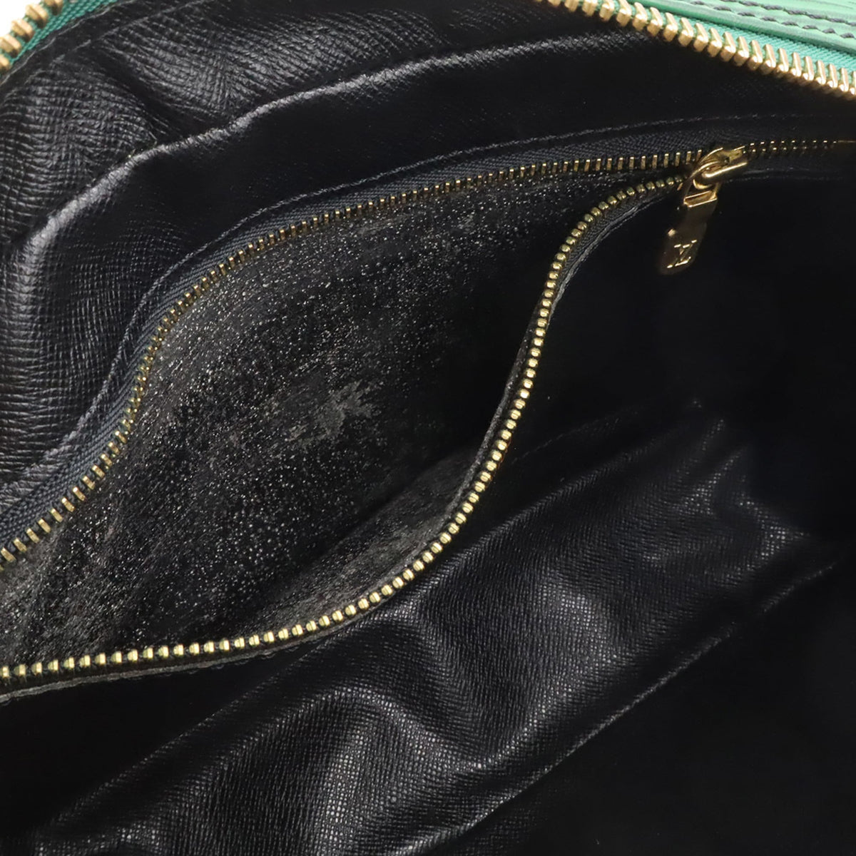 Louis Vuitton Borneo Green Galle Green Epi Leather Shoulder Bag (Pre-Owned)