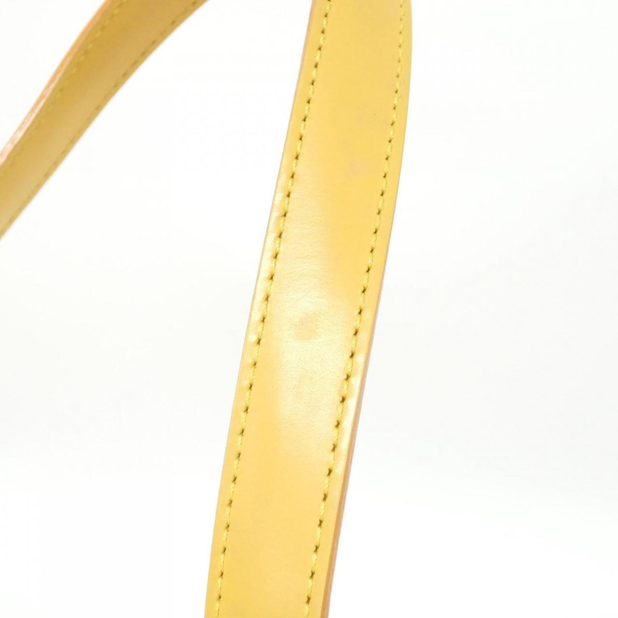 Louis Vuitton Yellow Leather Shoulder Bag (Pre-Owned)