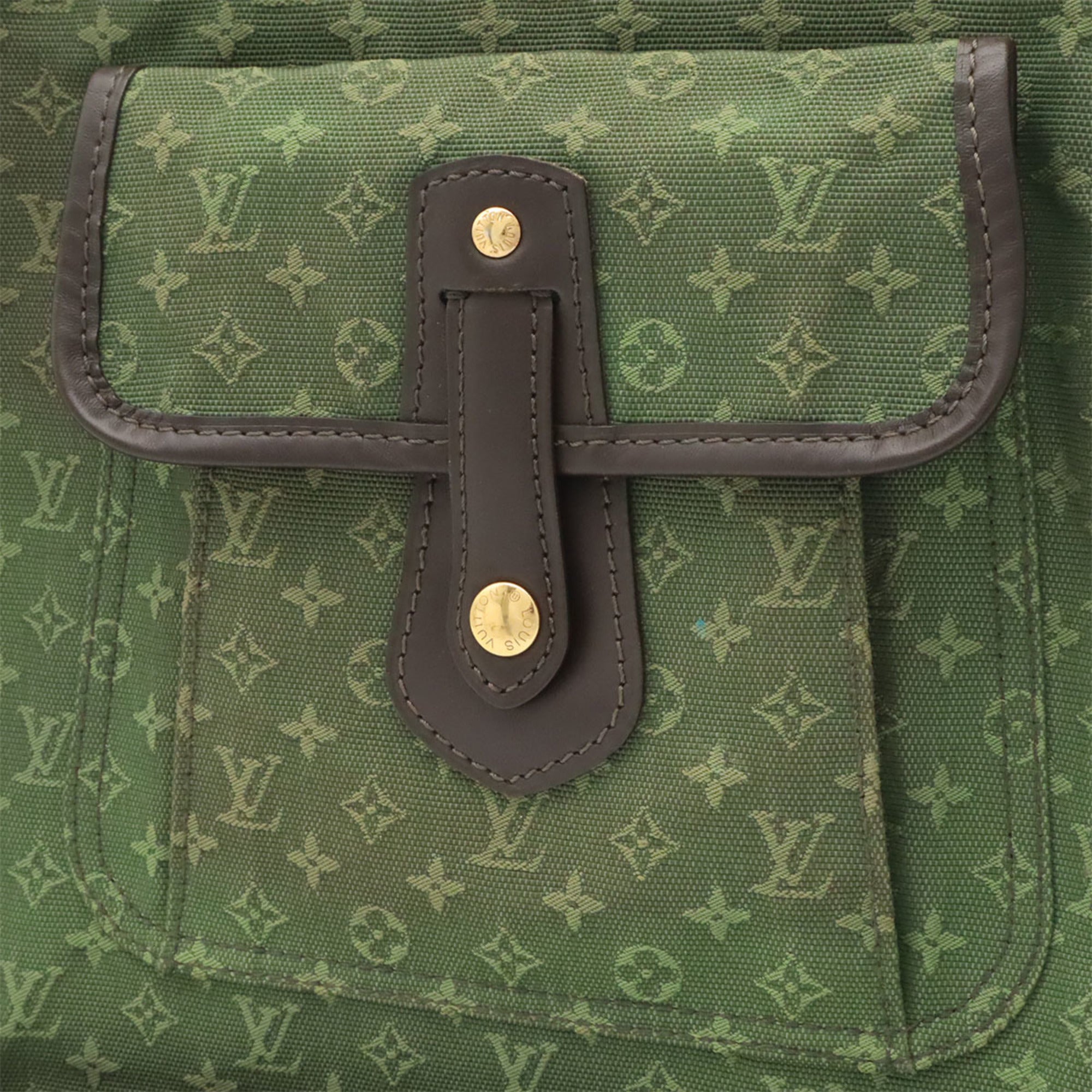 Louis Vuitton Green Monogram Tst Khaki Monogram Mini Shoulder Bag (Pre-Owned)