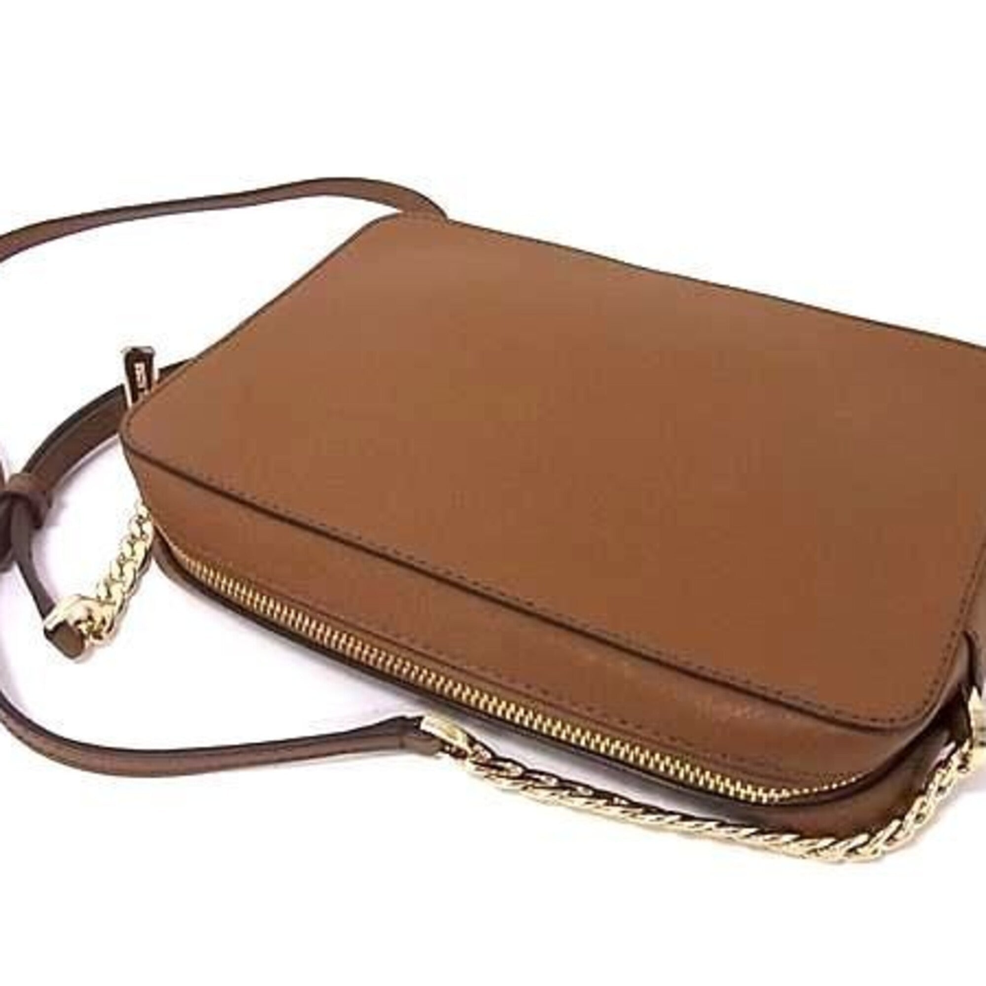 Michael Kors Brown Leather Shoulder Bag (Pre-Owned)