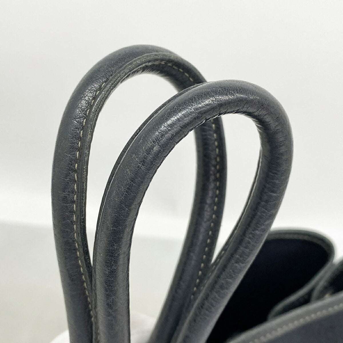 Hermes Black Toile Officier Tote Bag (Pre-Owned)