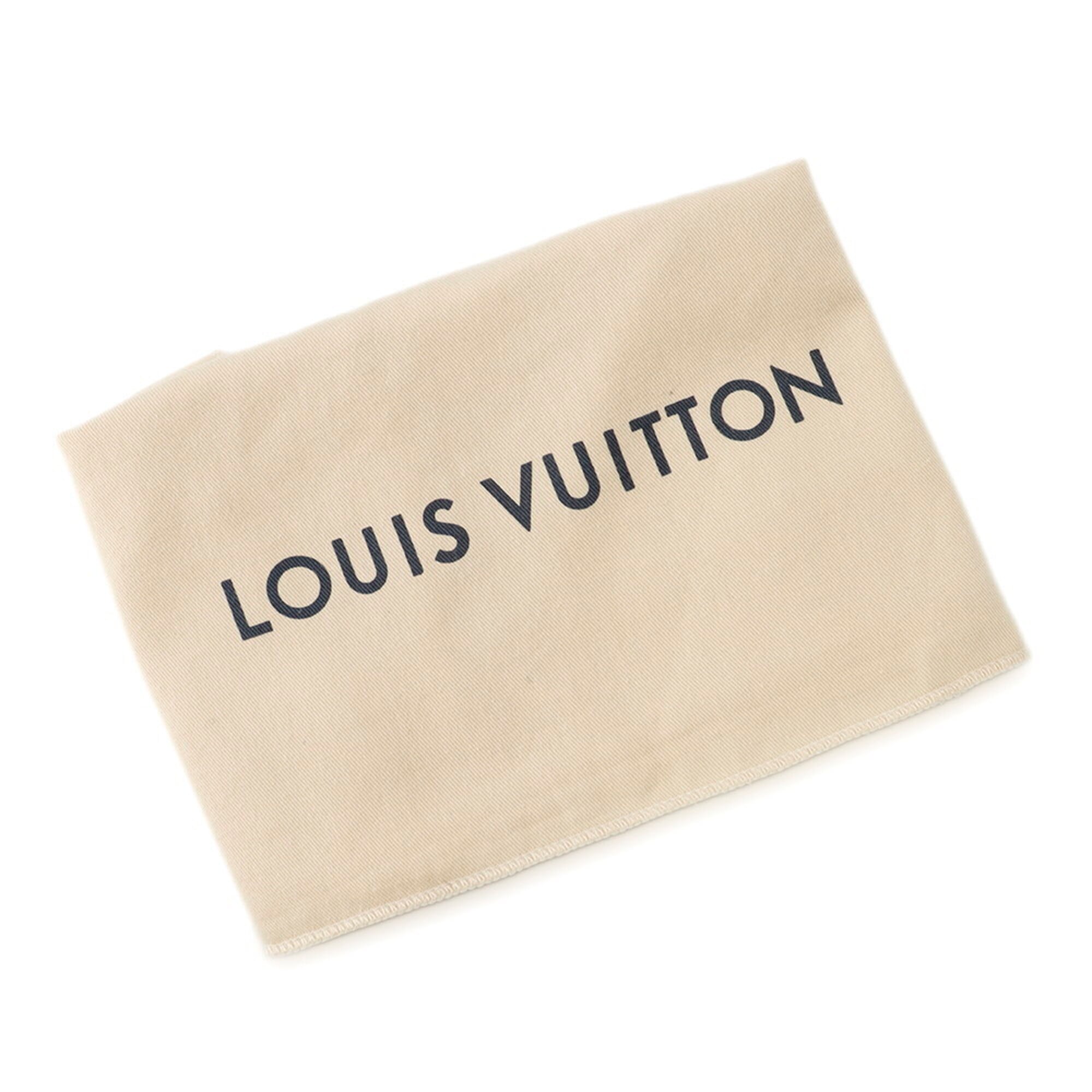 Louis Vuitton Monogram Macassar Black Noir Clutch Bag Handbag (Pre-Owned)