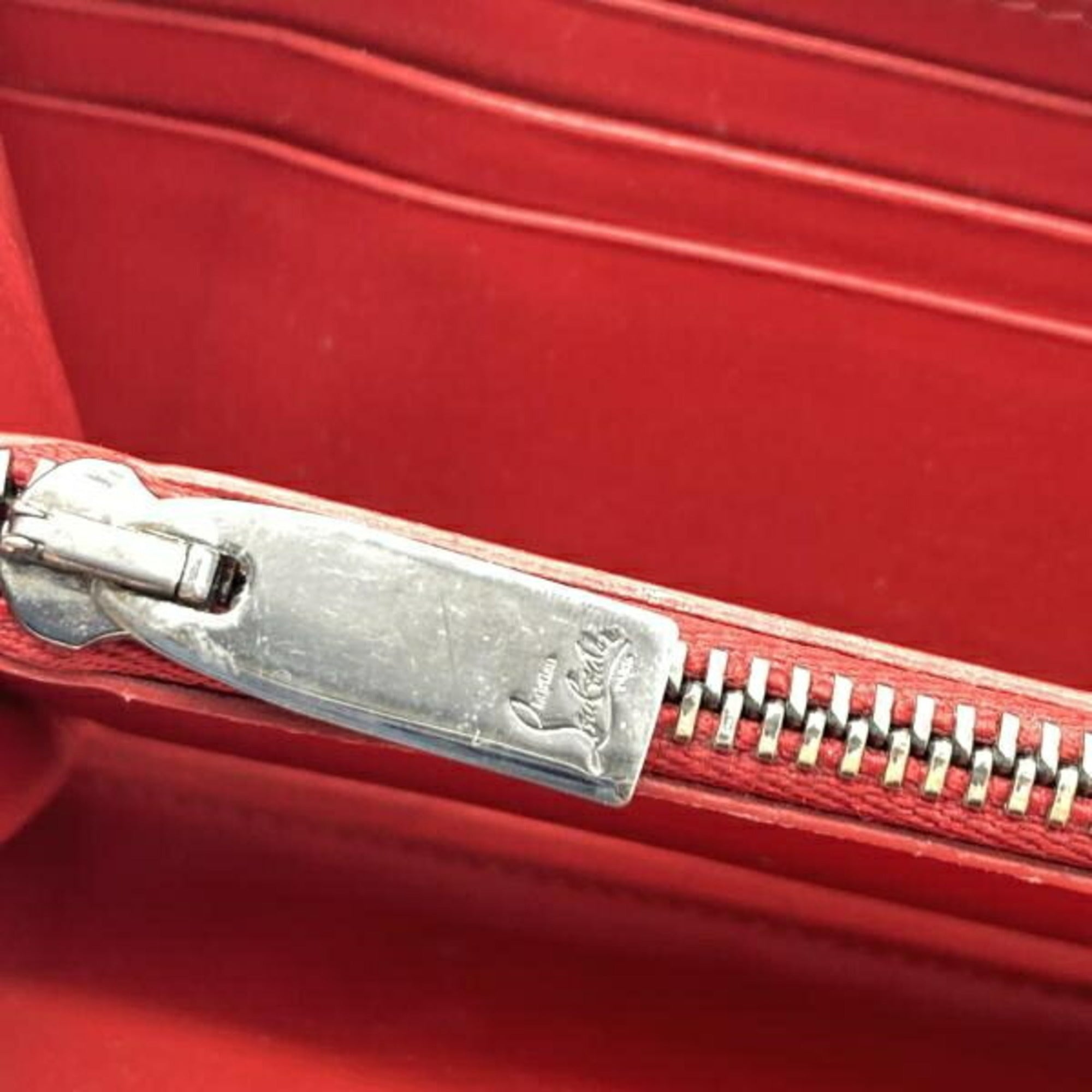 Christian Louboutin Black Long Wallet (Bi-Fold) (Pre-Owned)
