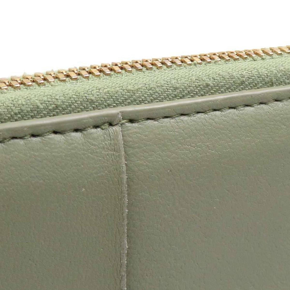 Bottega Veneta Green Leather Wallet (Bi-Fold) (Pre-Owned)