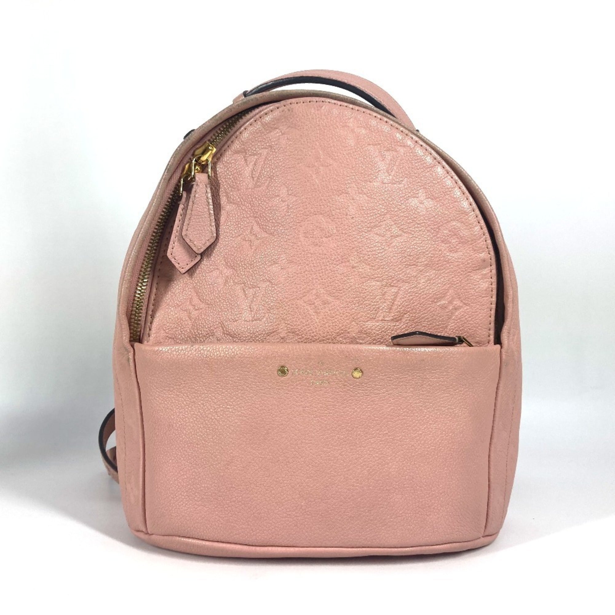 Louis Vuitton Galle Pink Monogram Empreinte Backpack (Pre-Owned)