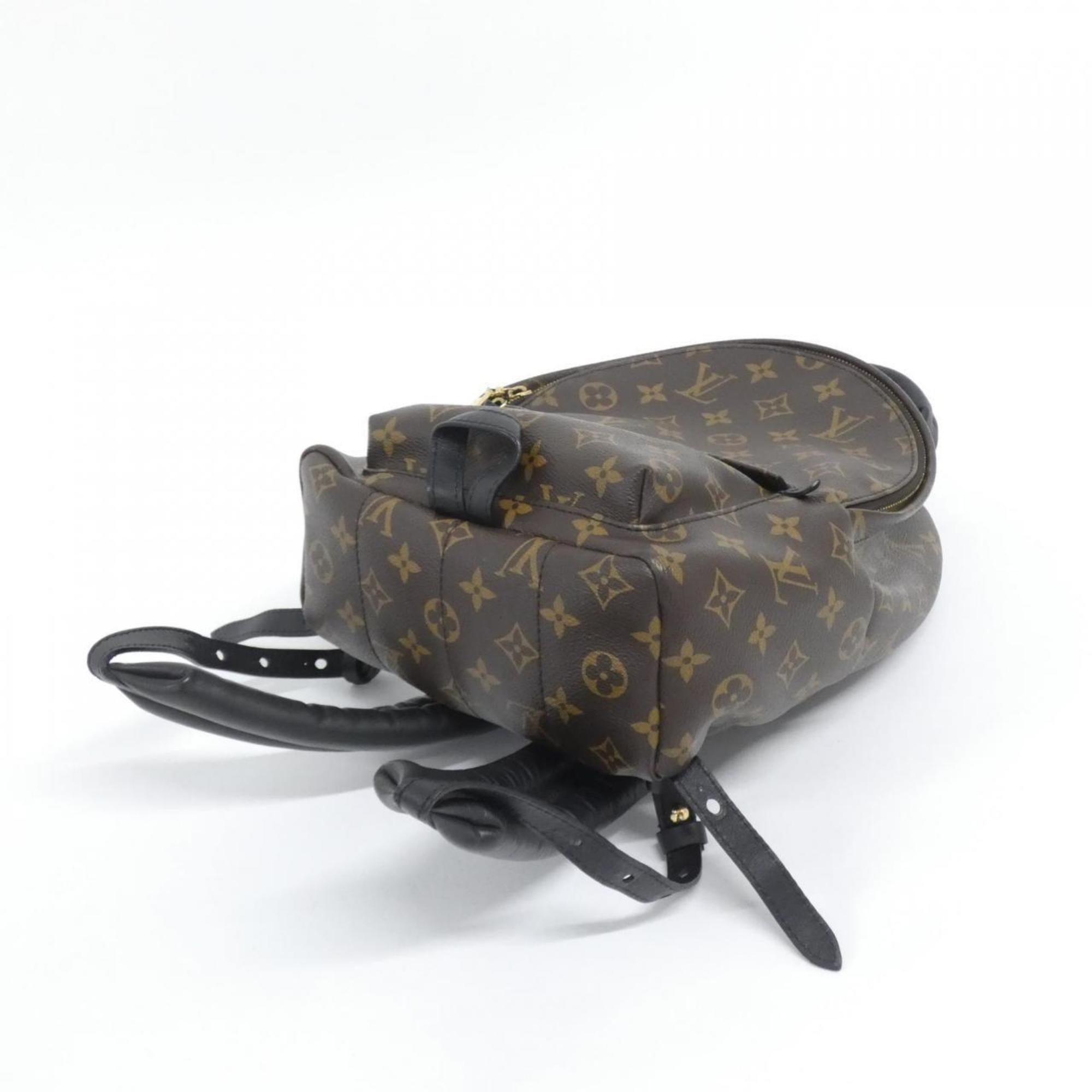 Louis Vuitton Marron Coated Canvas Backpack (Pre-Owned)