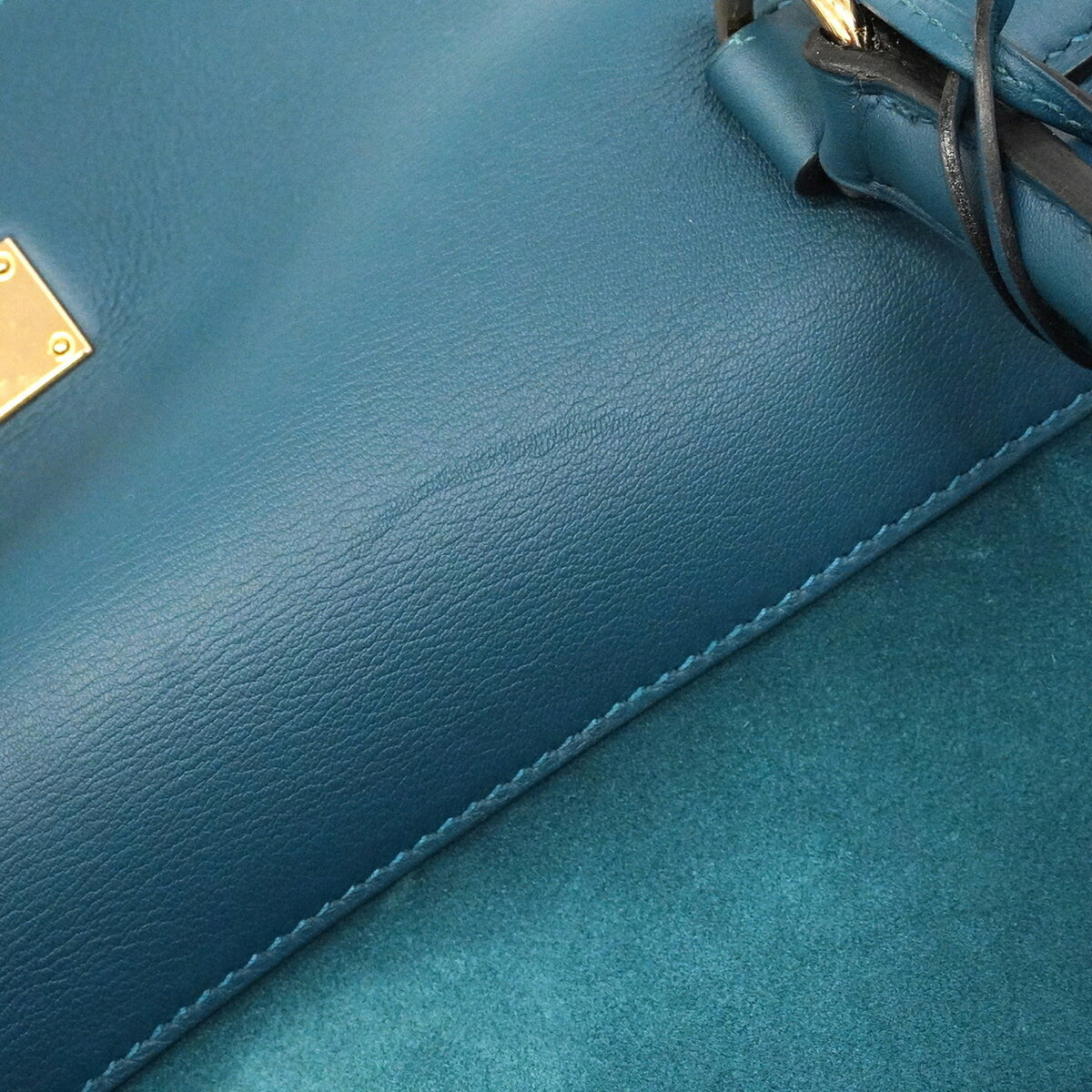 Hermes Blue Handbag (Pre-Owned)