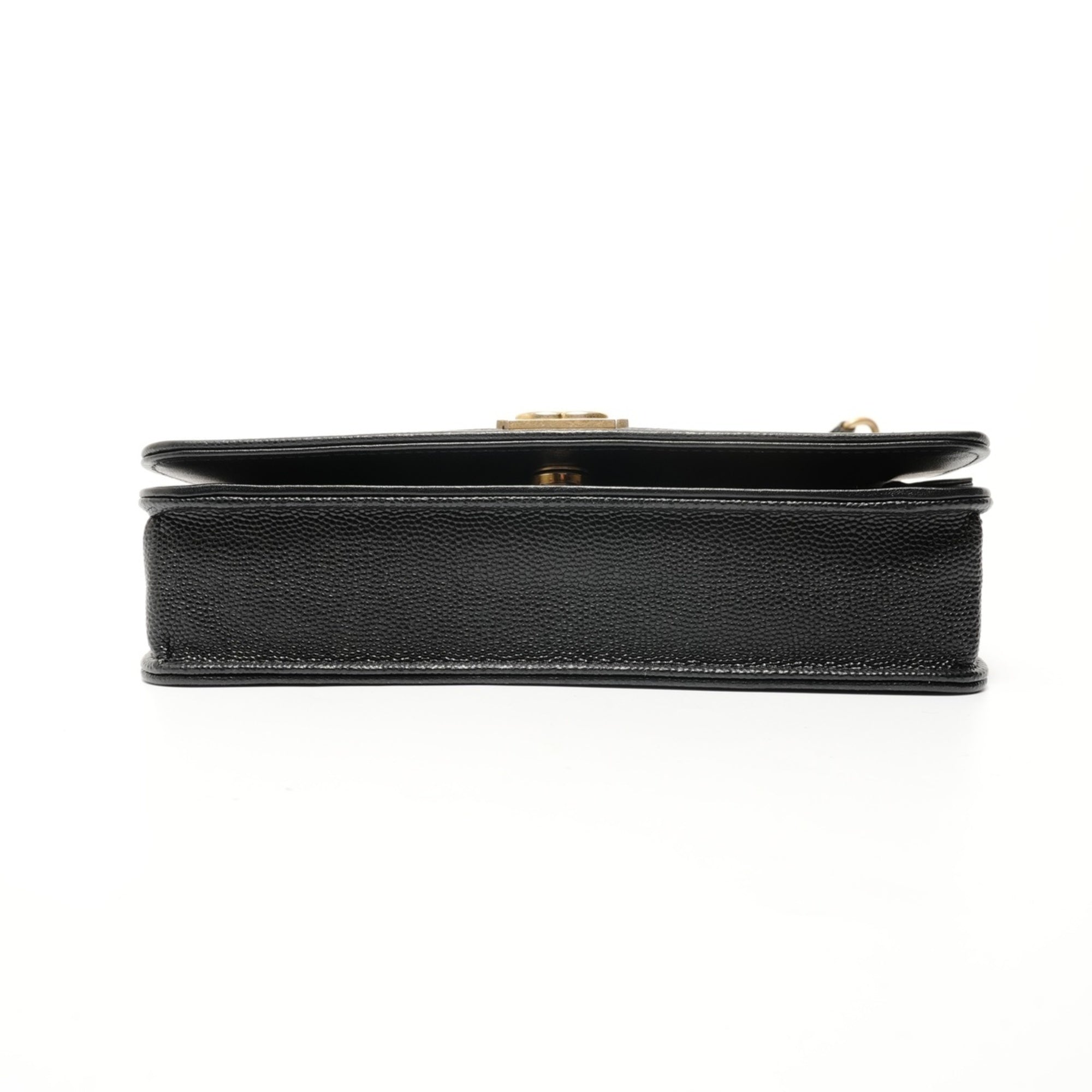 Chanel Boy Chanel Black Shoulder Bag (Pre-Owned)