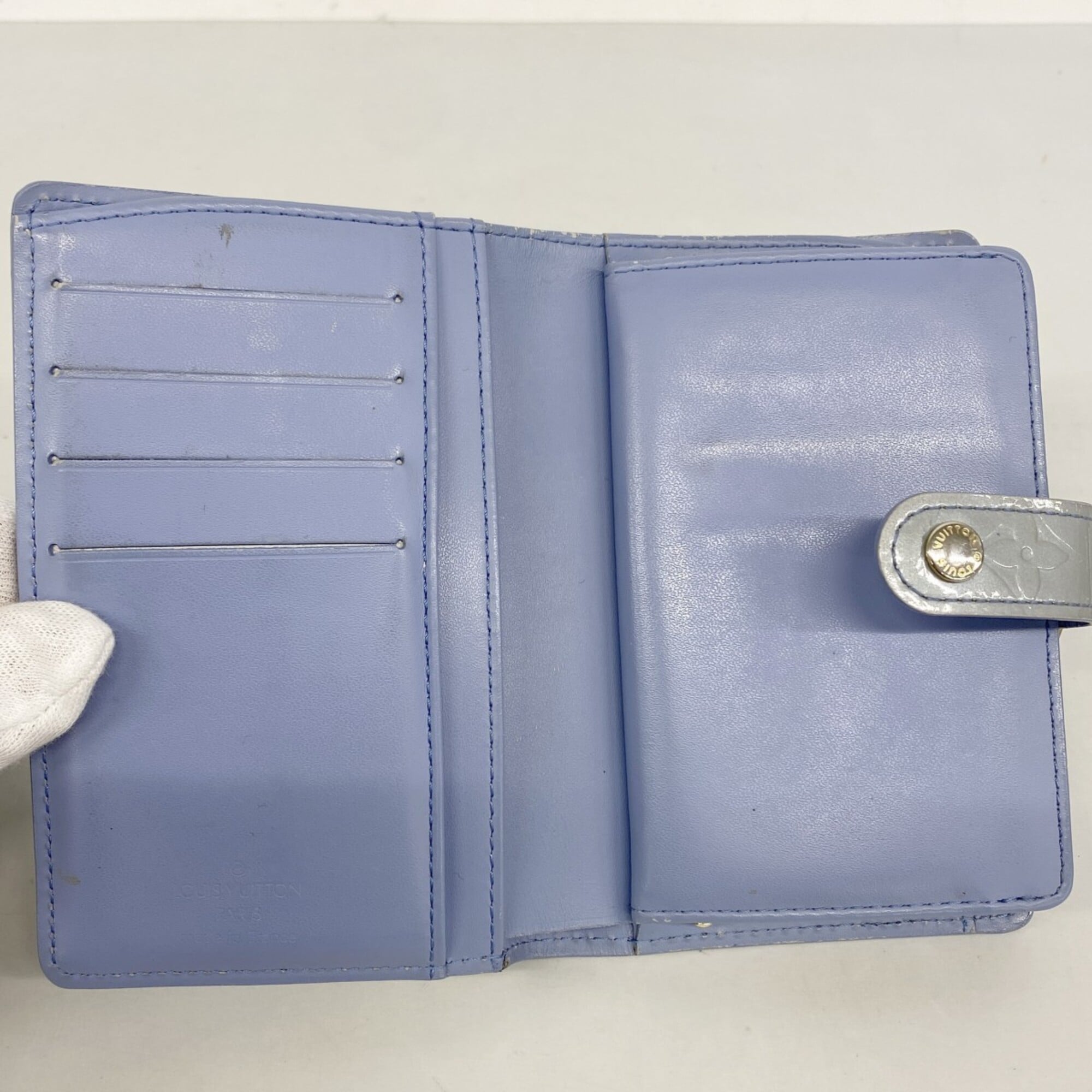 Louis Vuitton Blue Wallet (Bi-Fold) (Pre-Owned)