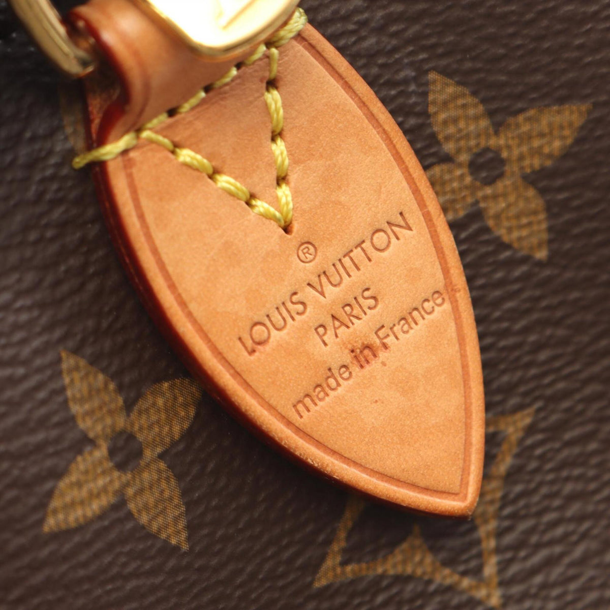 Louis Vuitton Brown Monogram Monogram Leather Handbag (Pre-Owned)