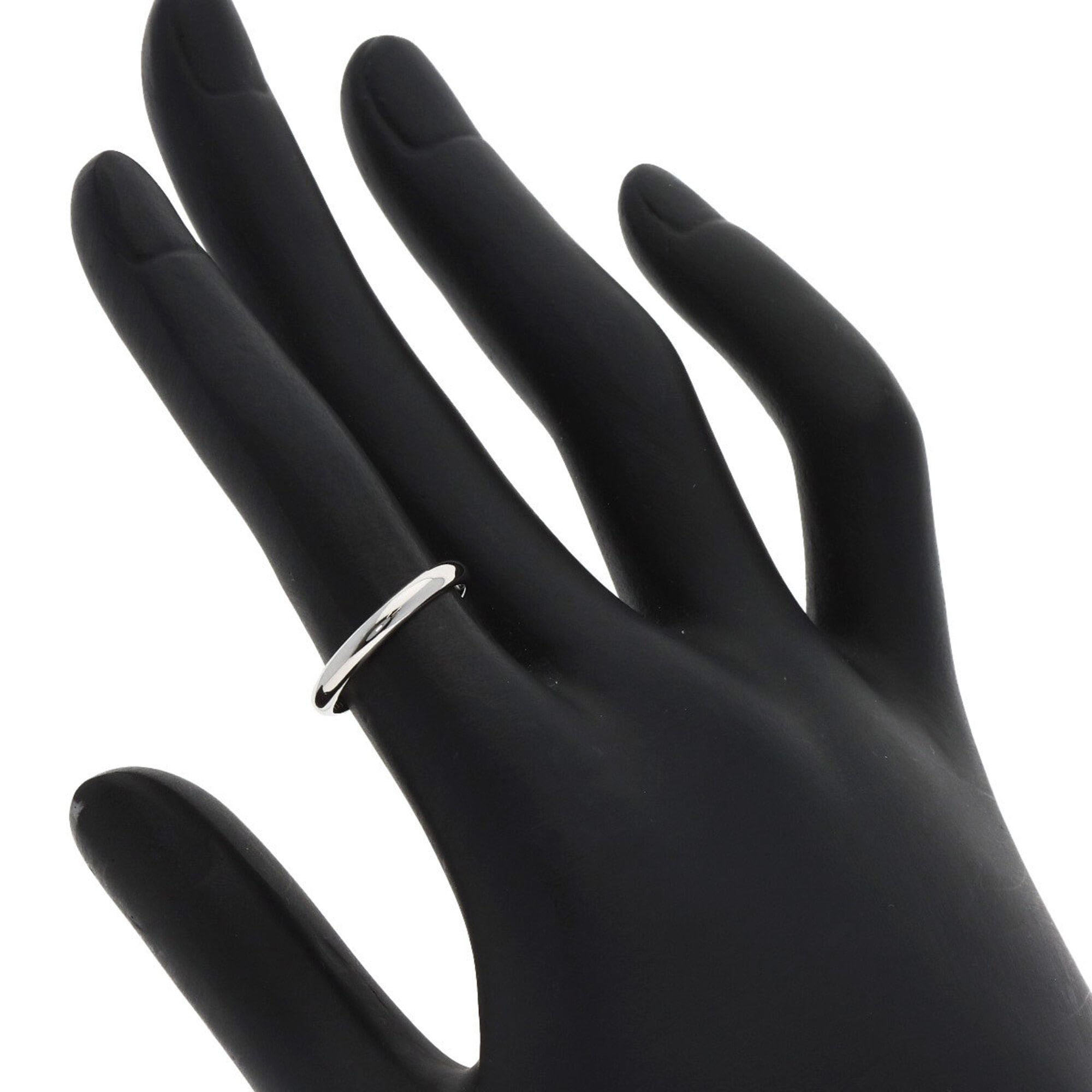 Cartier Platinum 950 Band Ring (Pre-Owned)