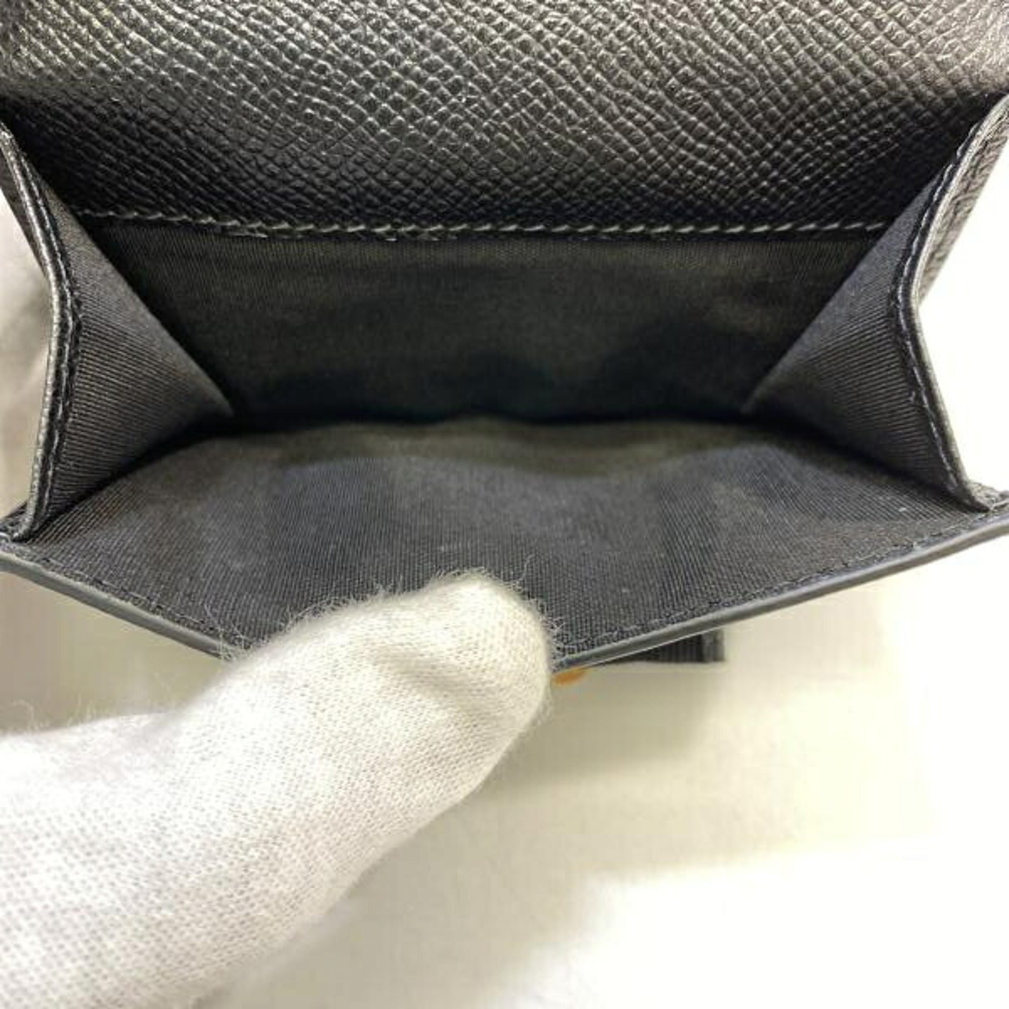 Salvatore Ferragamo Black Wallet (Bi-Fold) (Pre-Owned)