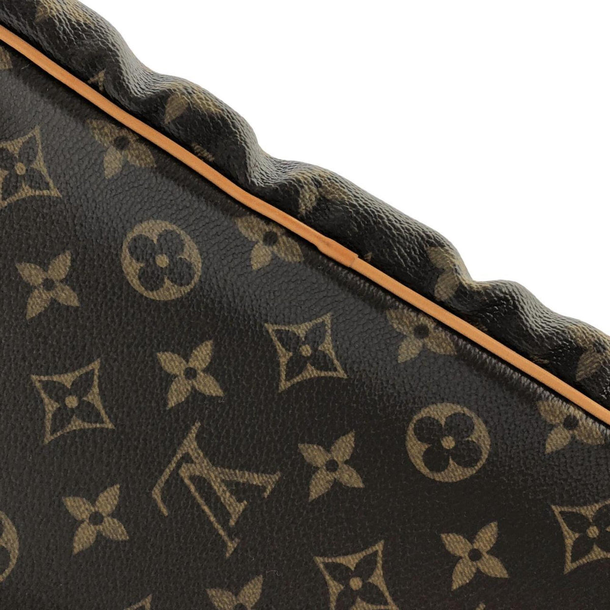 Louis Vuitton Monogram Marron Coated Canvas Handbag (Pre-Owned)