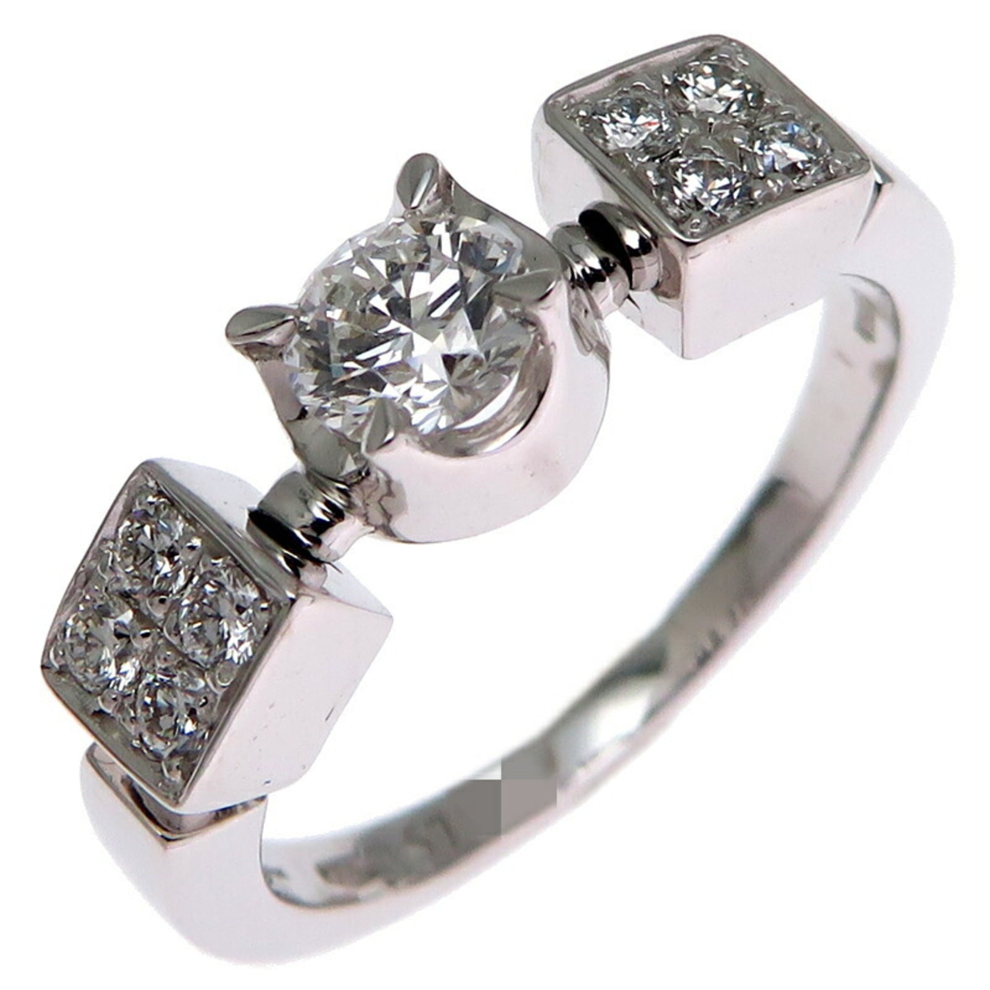 Bvlgari White Gold White Gold (18K) Band Ring (Pre-Owned)