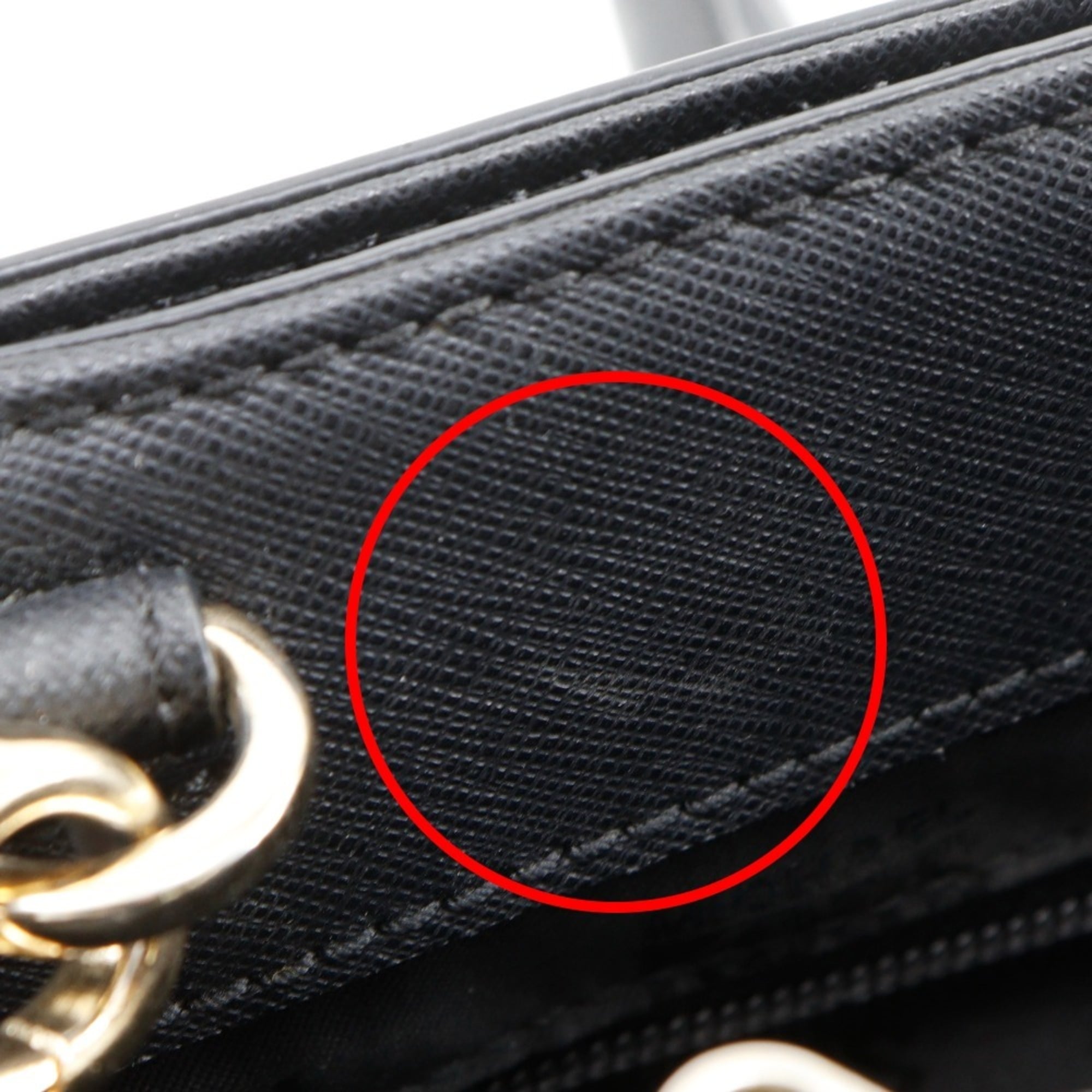 Michael Kors Black Leather Handbag (Pre-Owned)