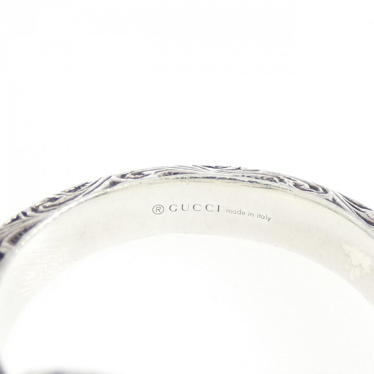 Gucci Silver Silver 925 Band Ring (Pre-Owned)