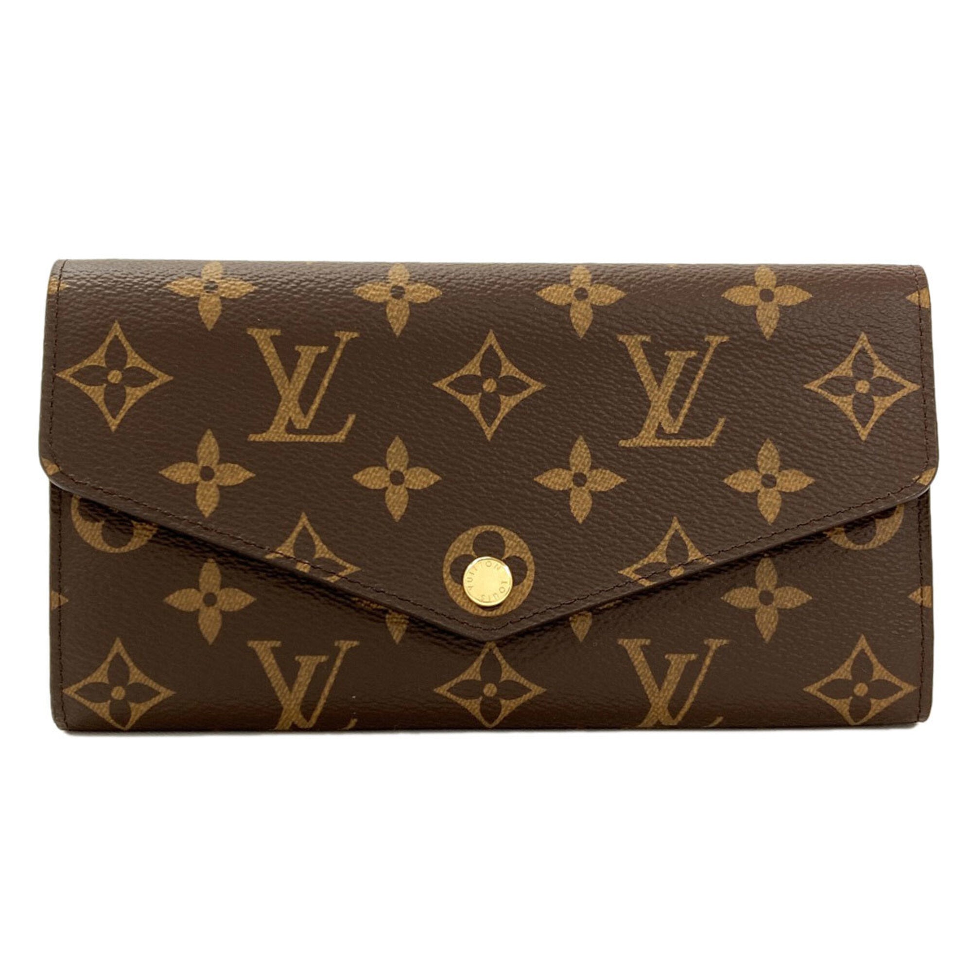 Louis Vuitton Fuchsia Monogram Monogram Long Wallet (Bi-Fold) (Pre-Owned)