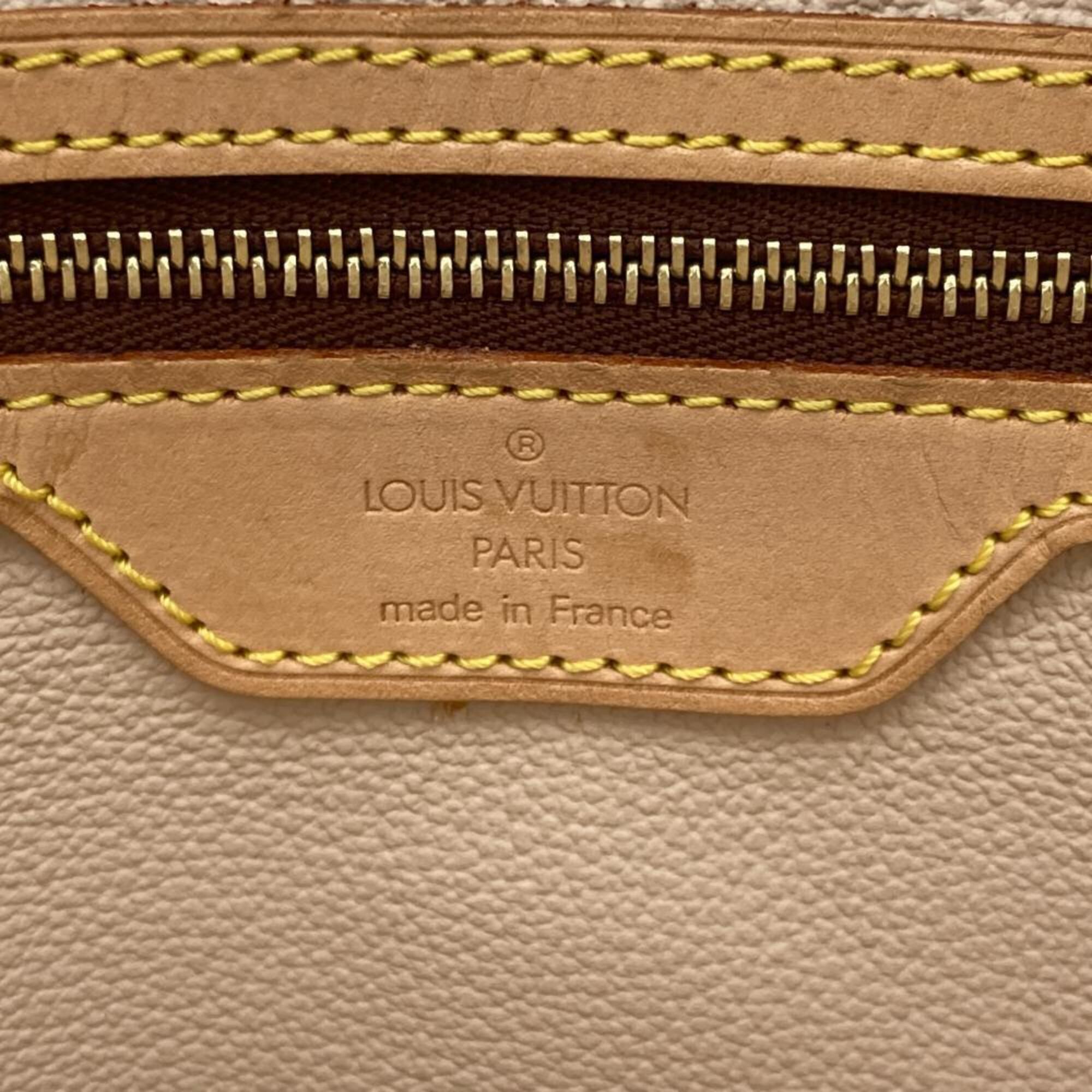 Louis Vuitton Brown Monogram Tote Bag (Pre-Owned)